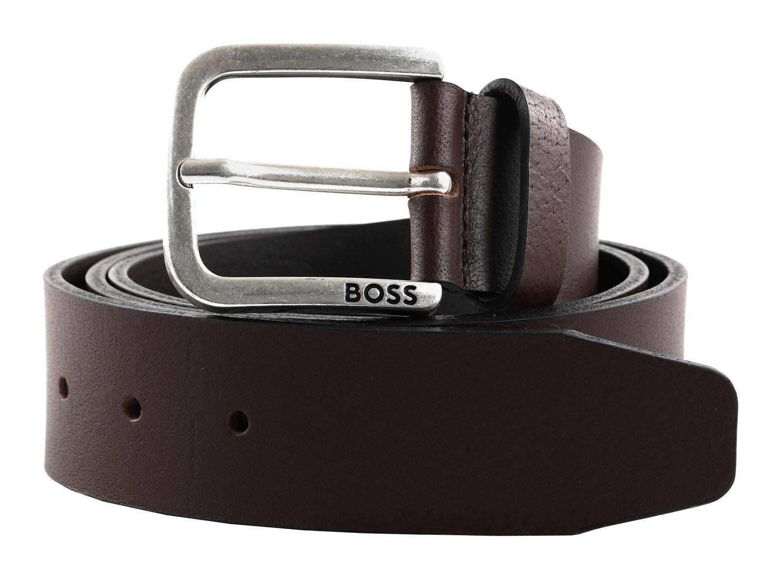 BOSS Ledergürtel Janni Sz40 Leather Belt aus echtem Rindsleder günstig online kaufen