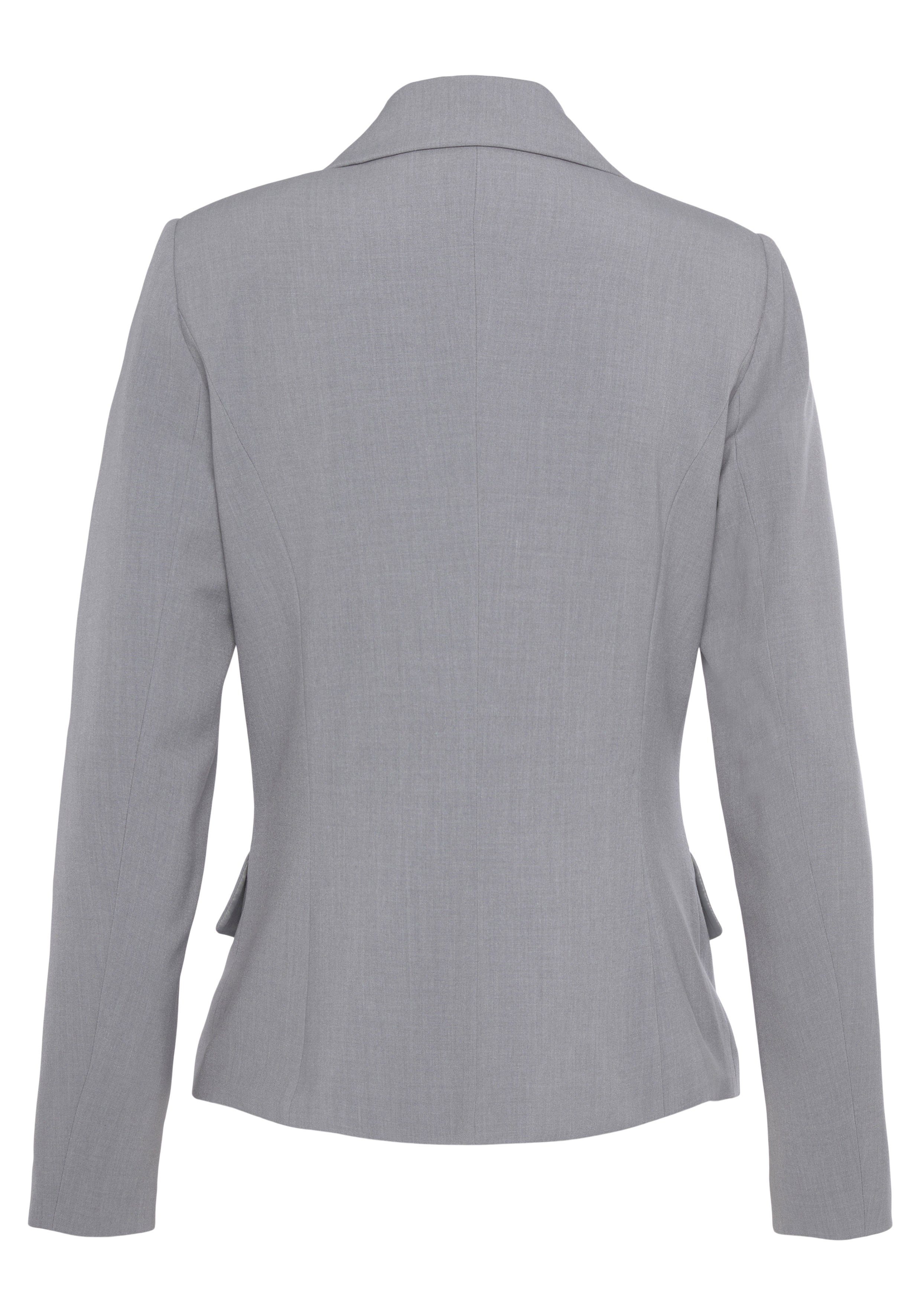 LASCANA Kurzblazer mit doppelreihigem Knopfverschluss, Damenblazer, sportlich-elegant