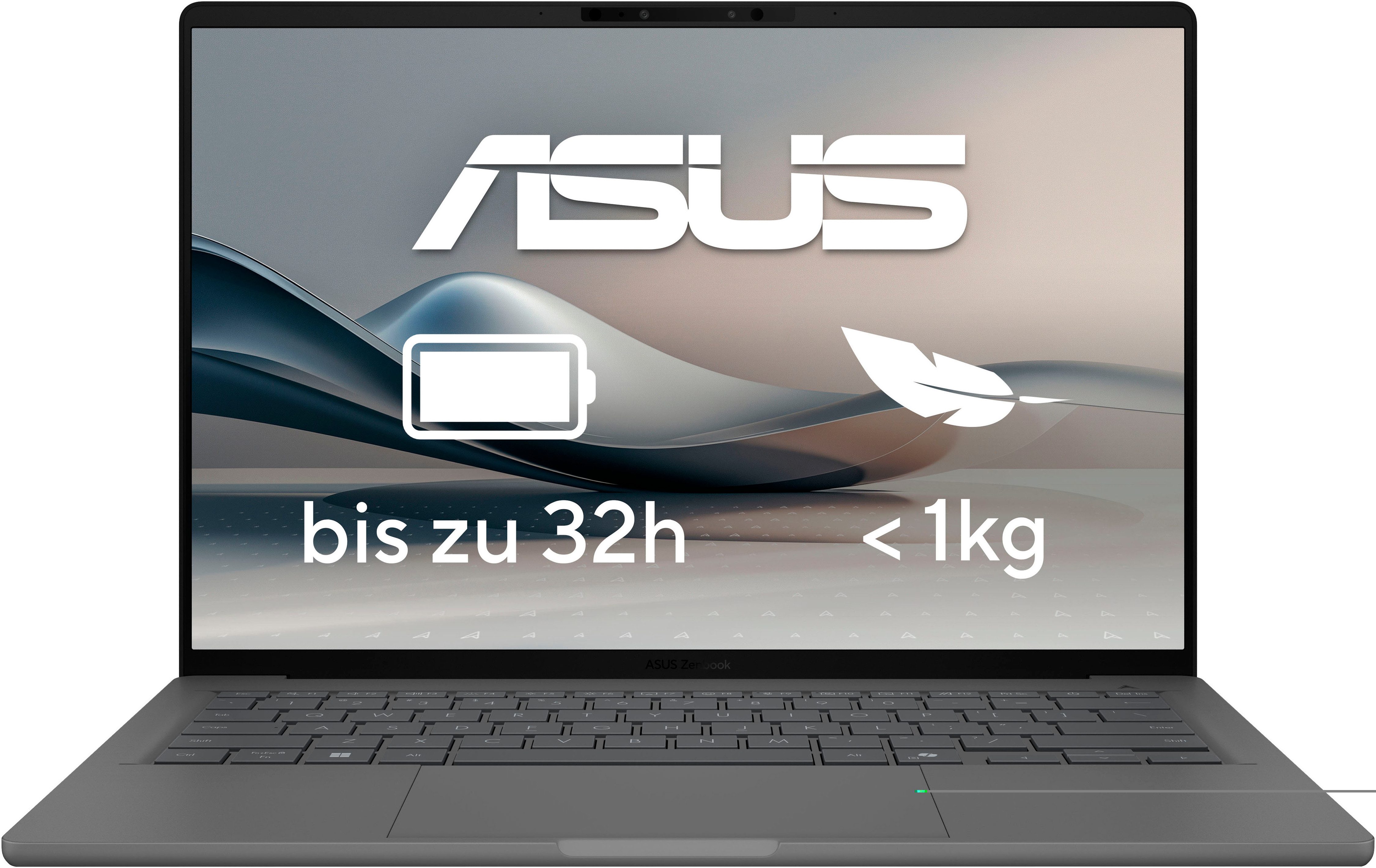 Asus Zenbook A14 UX3407QA-QD290W Notebook (35,6 cm/14 Zoll, Qualcomm X X1-26-100, Adreno, 512 GB SSD)