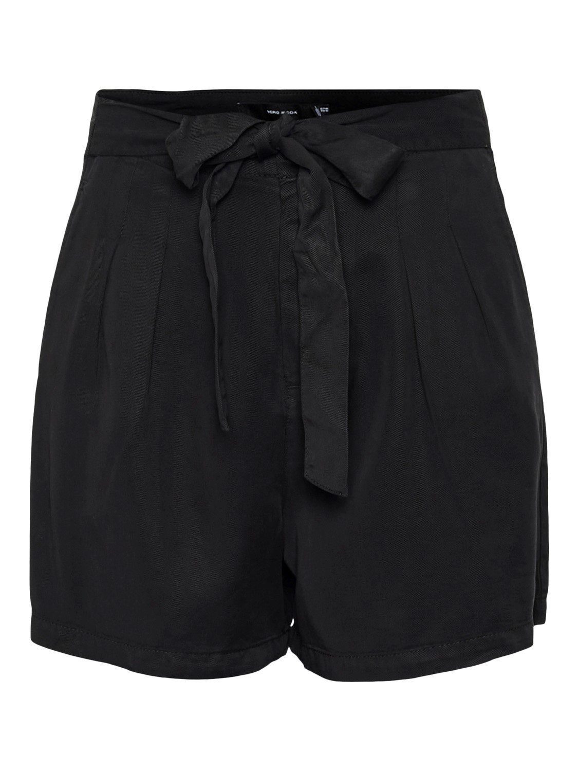 Vero Moda Shorts in Casual 4084 VMMIA (1-tlg) Schwarz Stoff Kurze Hose