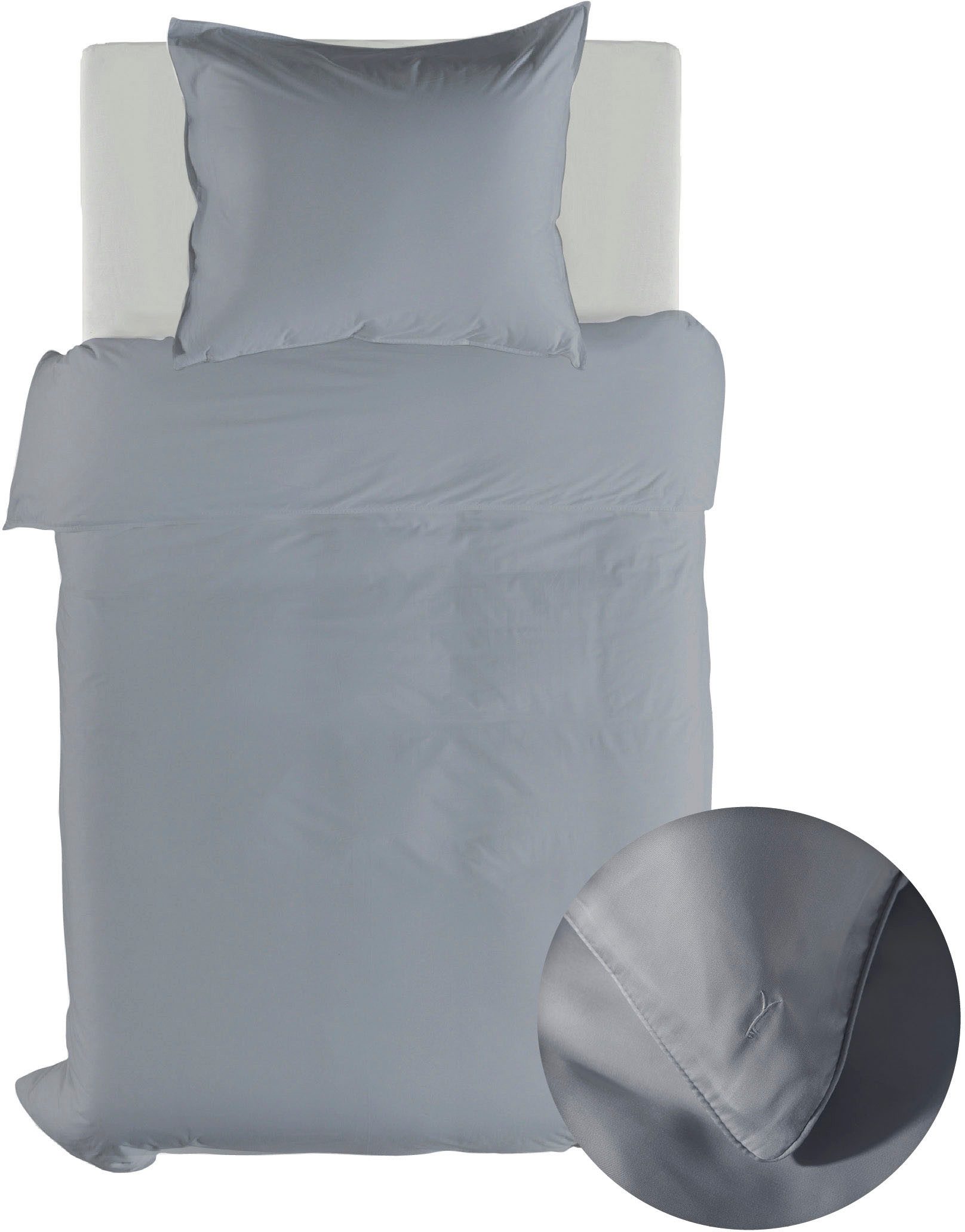 YELLOW Bettwäsche Suite-New-York, Lyocell, 2 teilig, Bettwäsche aus 100% hochwertigem Lyocell