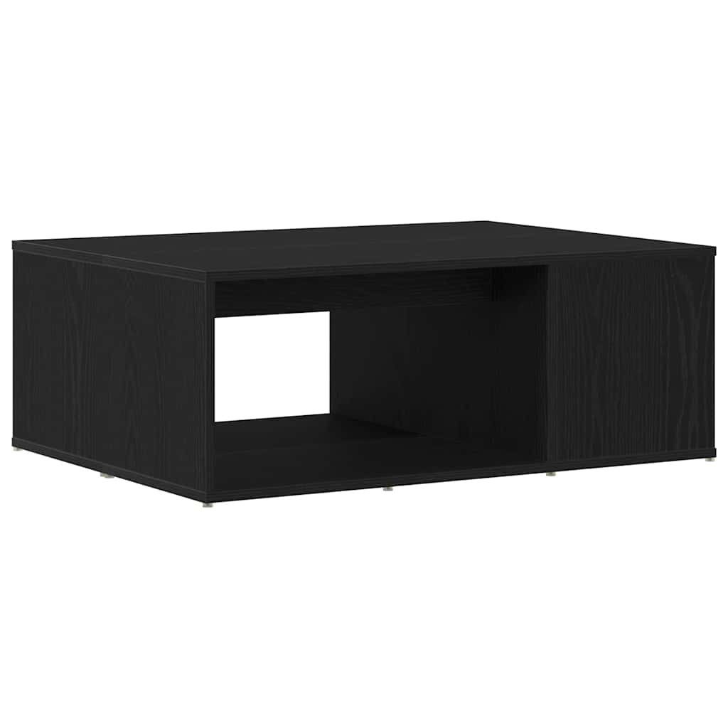 vidaXL Couchtisch Couchtisch Schwarz Eichen-Optik 90 x 67 x 33 cm Holzwerkstoff (1-St)