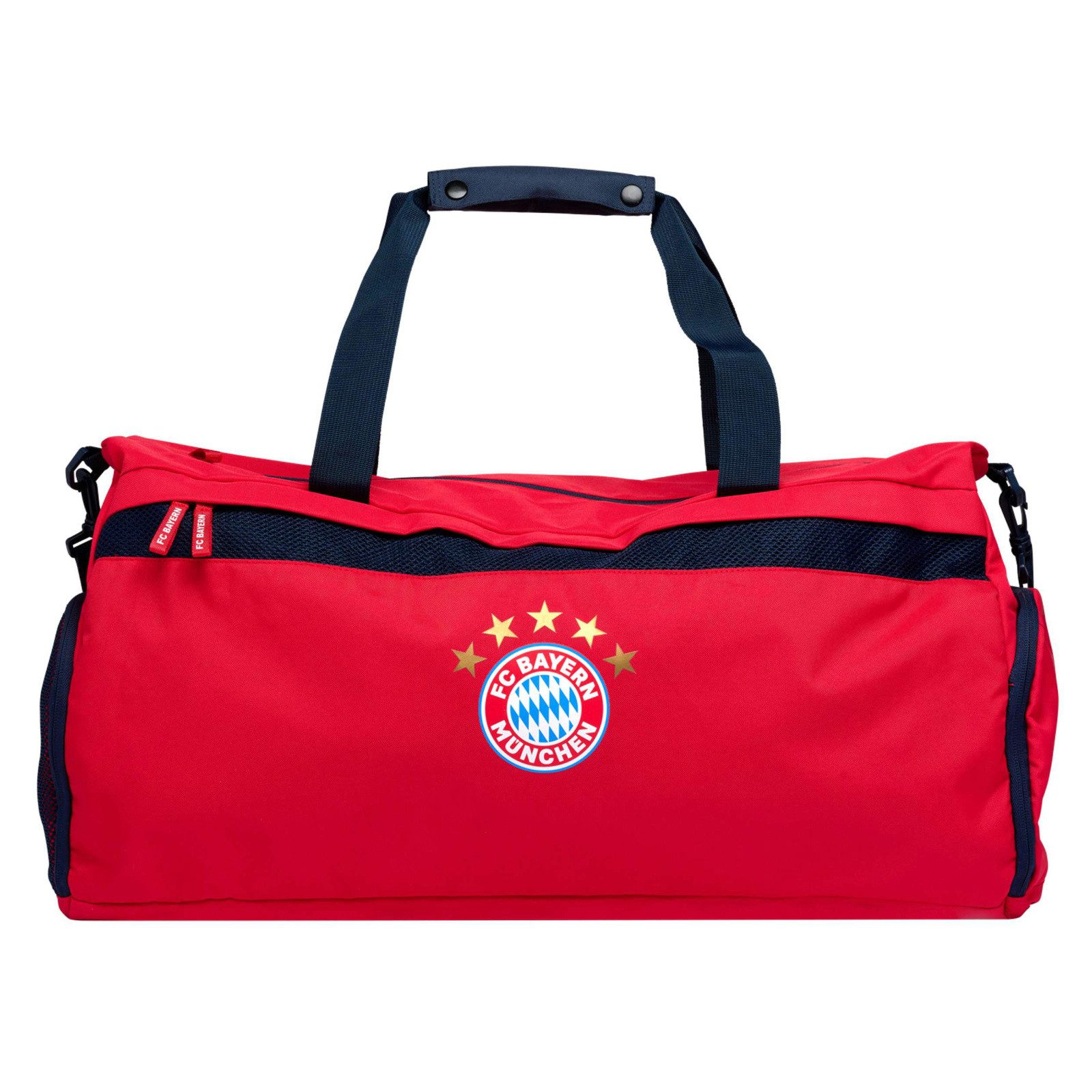 FC Bayern München Sporttasche FC Bayern Sporttasche 60x25x34cm rot/blau