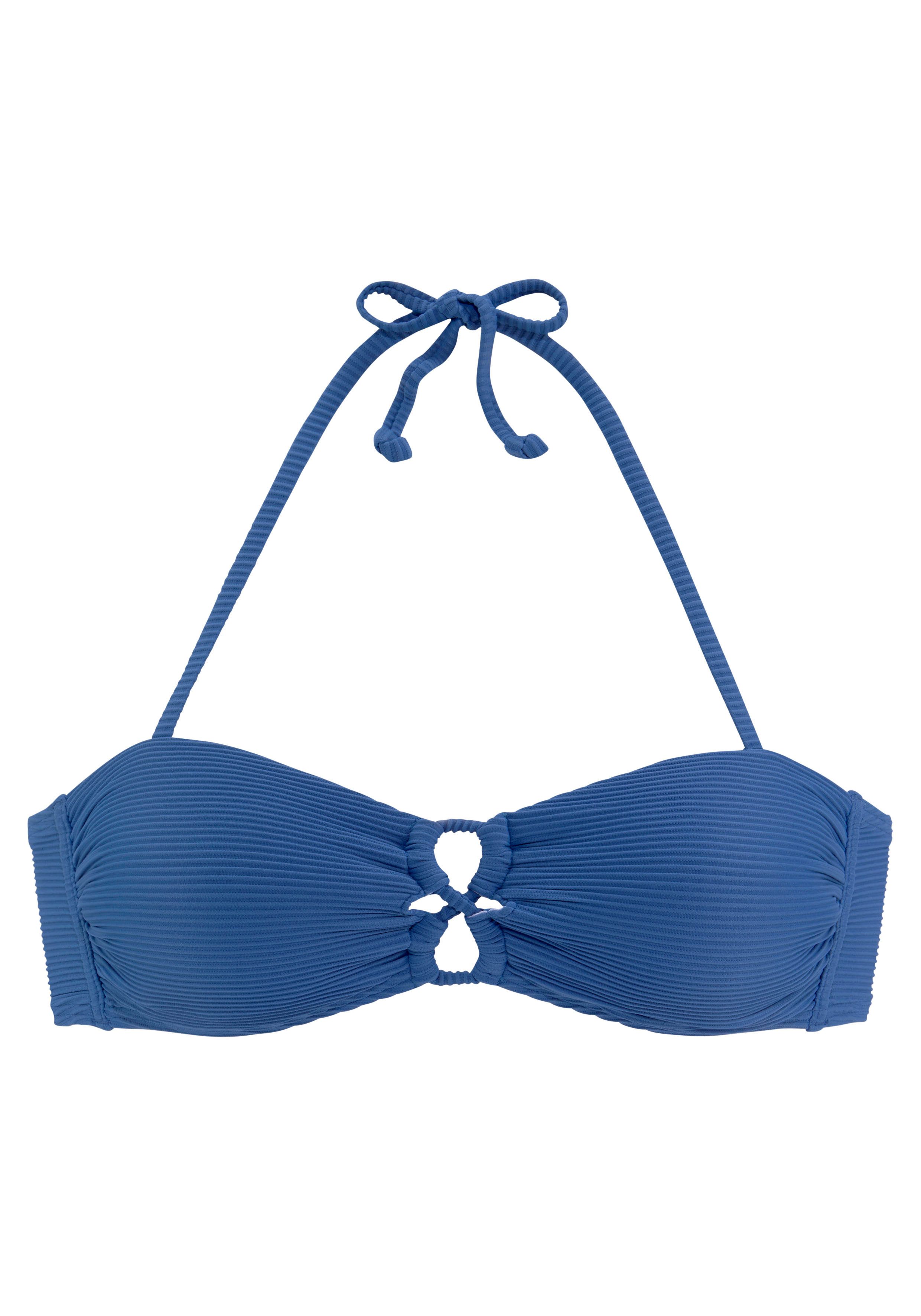 Sunseeker Bandeau-Bikini-Top Fancy, mit modischer Zierschnürung günstig online kaufen