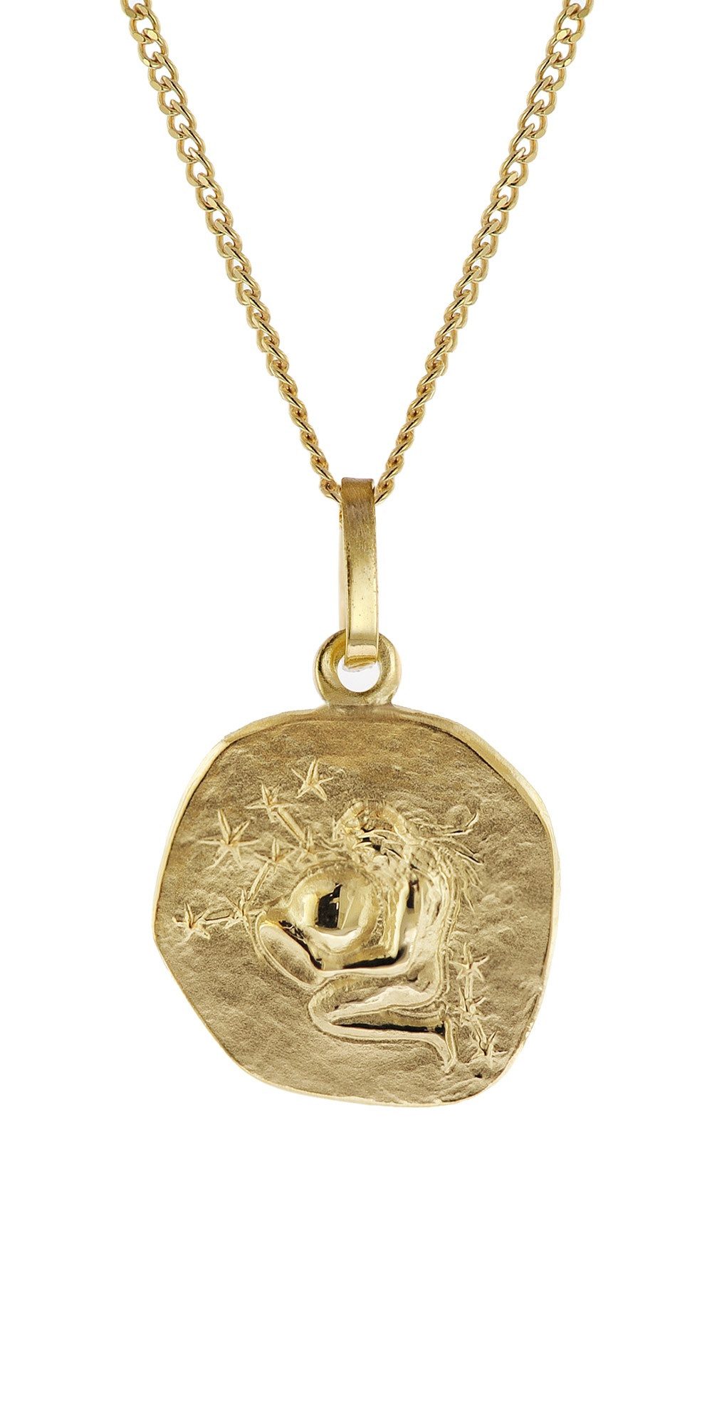 trendor Panzerkette Kinder-mit Wassermann 333/8K Gold