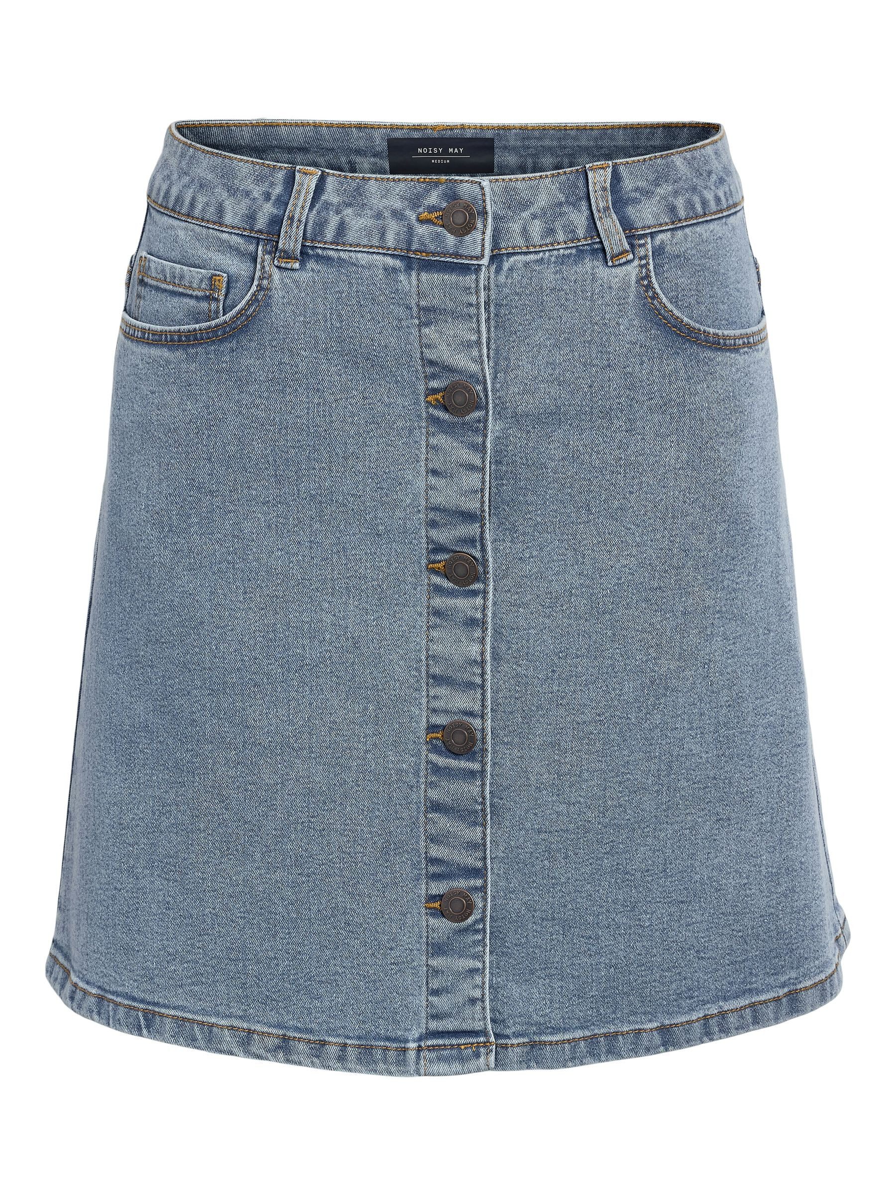 Noisy may Sommerrock Modischer Knopfverschluss vorne, Taschendesign NMRONNI günstig online kaufen