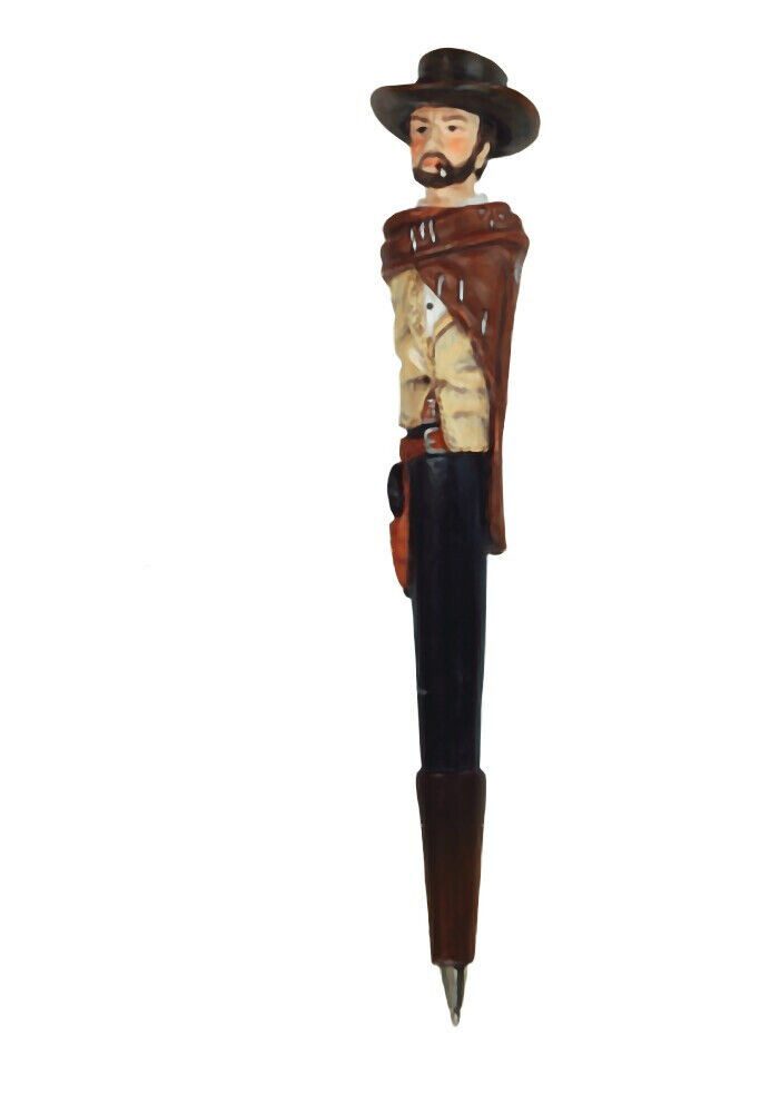 Kugelschreiber Cowboy Jack mit Holster Western-Kugelschreiber