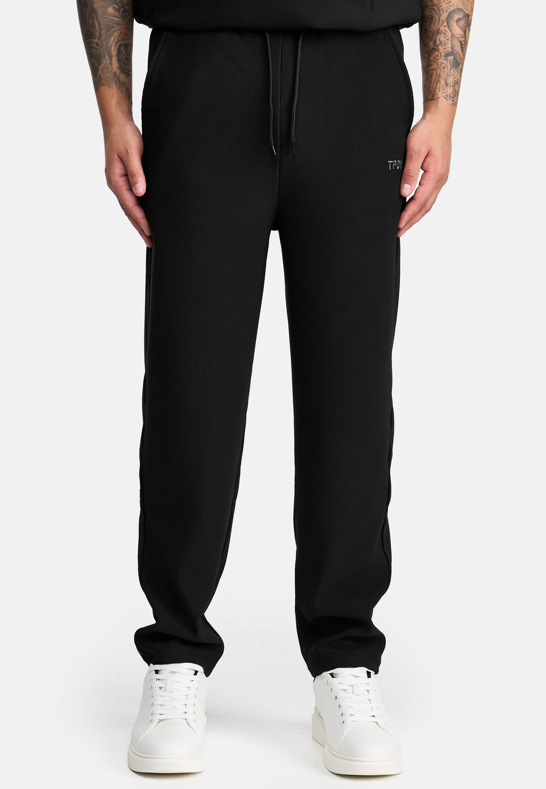 trueprodigy Jogger Pants Ewan Regular Fit Jogginghose in Rippware mit Stick günstig online kaufen