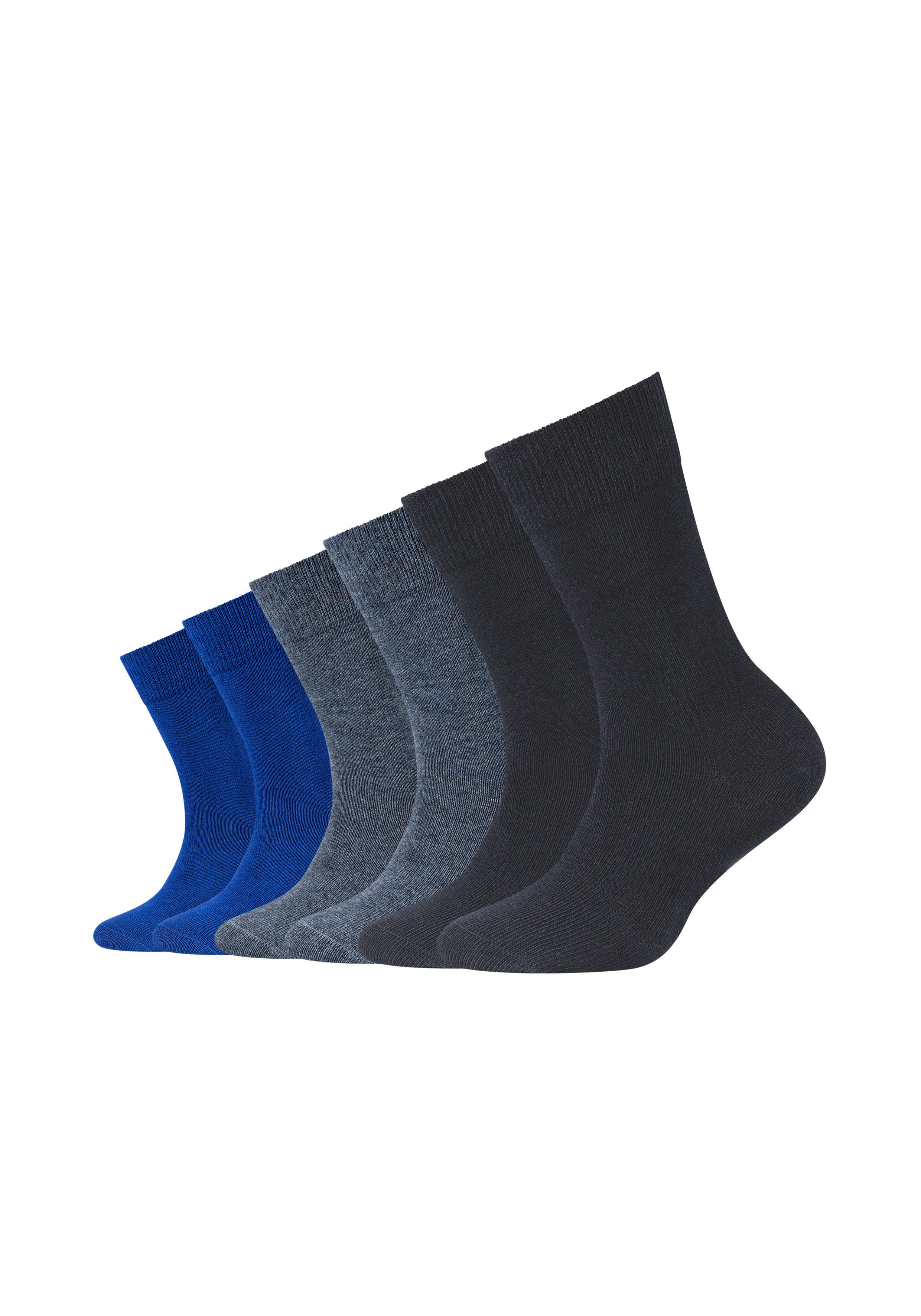 Camano Socken ca-soft (6 Paar) mit Komfortbund und gepolsterten Zehen-/Fersenbereich