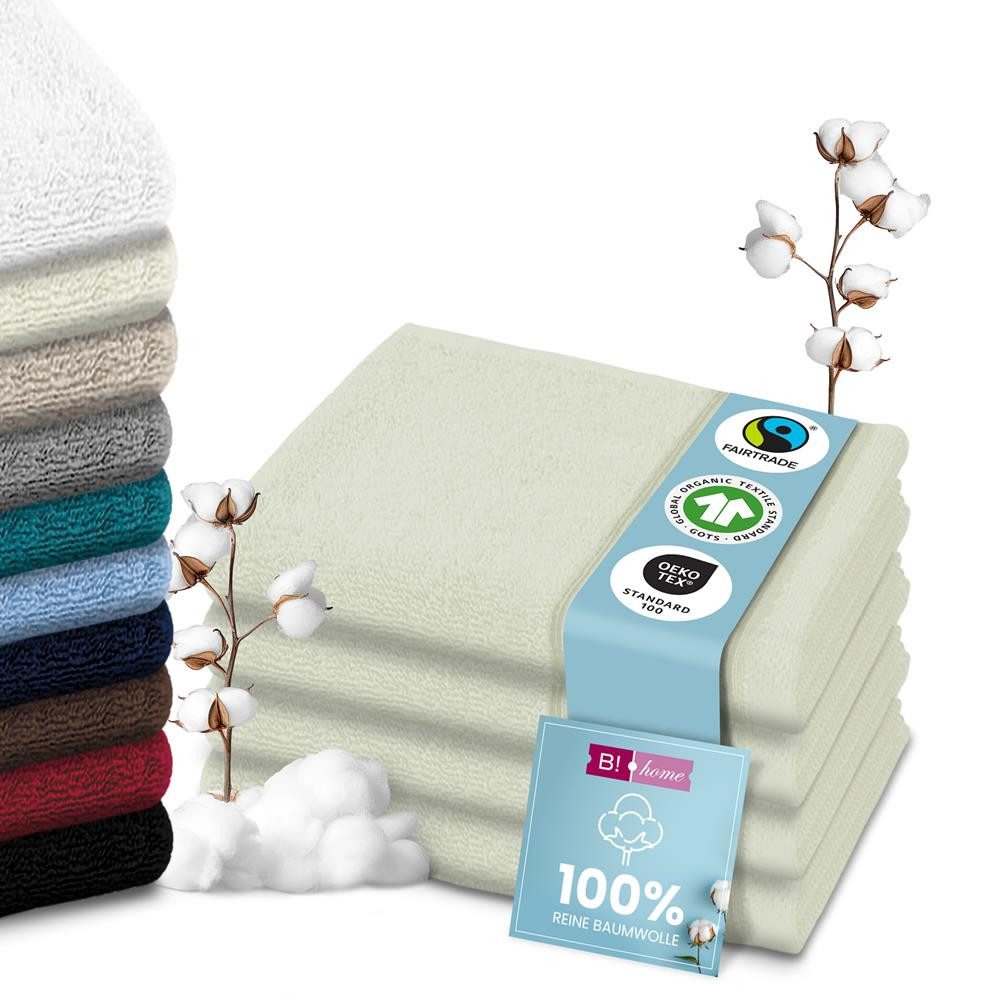 B!HOME Handtücher Set Saunatücher, Duschtücher, Gästehandtücher günstig online kaufen