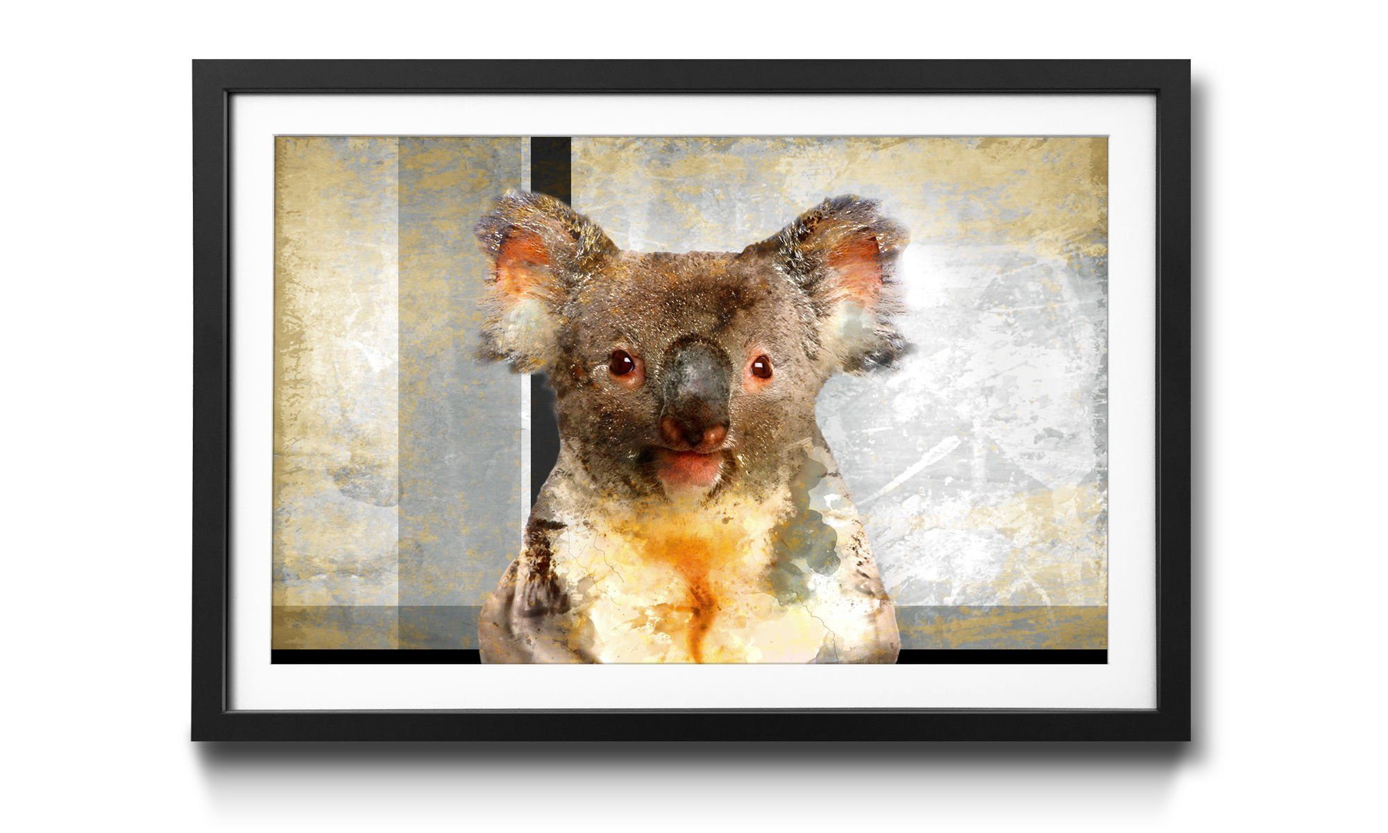 in Wandbild, WandbilderXXL erhältlich Größen Chill 4 Kunstdruck Koala, Koala,