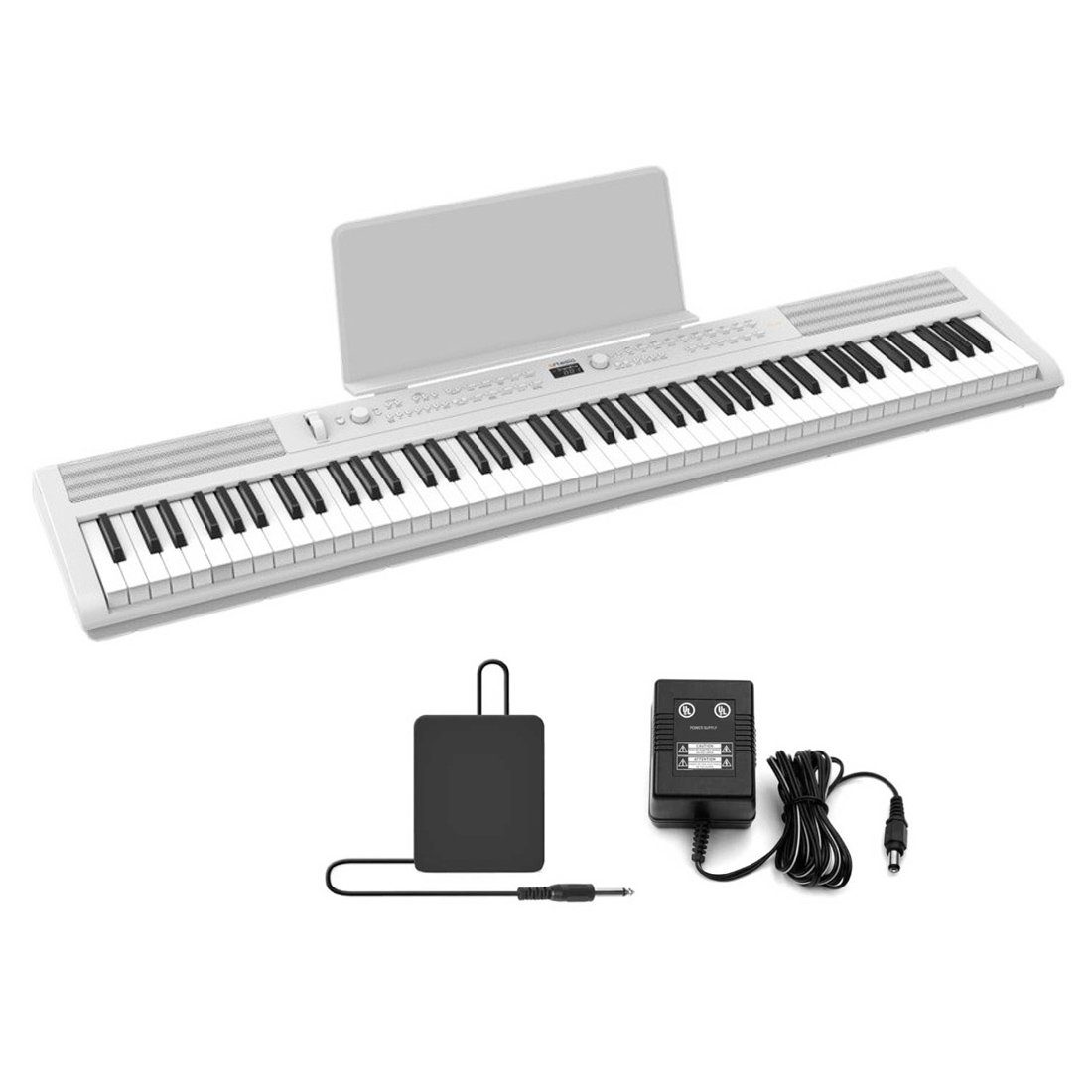 Digitalpiano Artesia PE-88 Digitalpiano Weiss