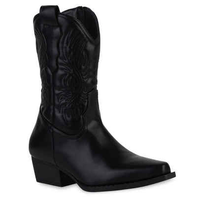 VAN HILL 839572 Cowboy Boots Bequeme Schuhe