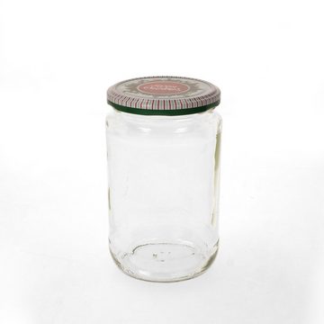 MamboCat Einmachglas 12er Set Rundglas 720 ml To 82 Merry Christmas Deckel incl. Rezeptheft, Glas