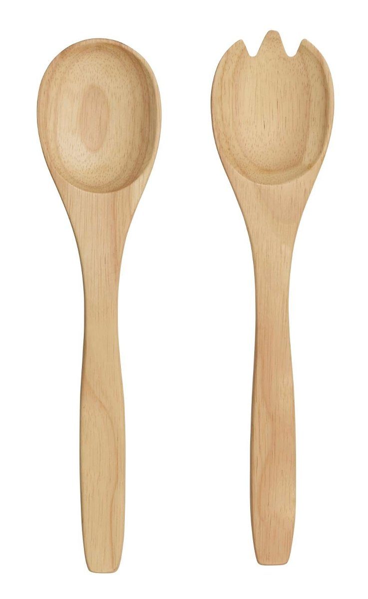 ASA SELECTION Besteck-Set Набори для салату natur 30 x 7 cm, Gummibaumholz, Besteck