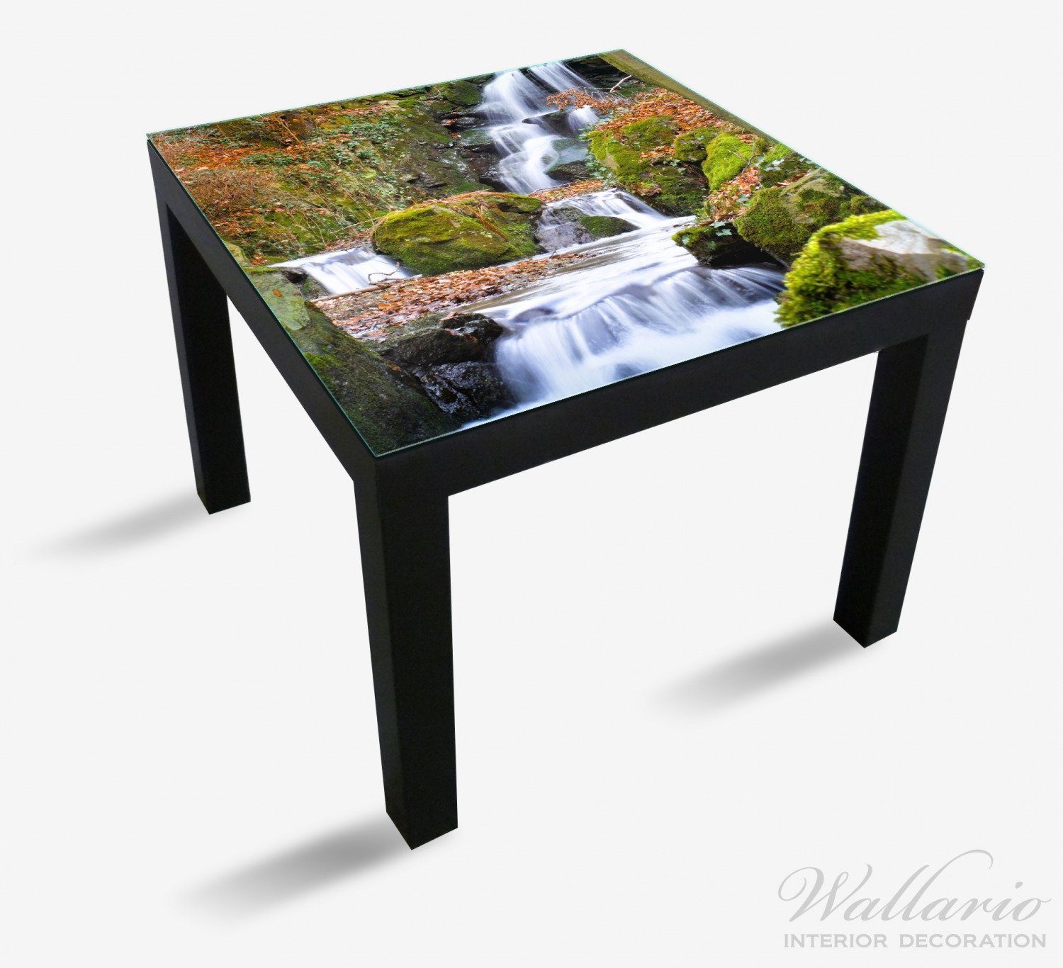 Bach im geeignet Wald Lack für Tisch Ikea Wallario (1 St), Tischplatte