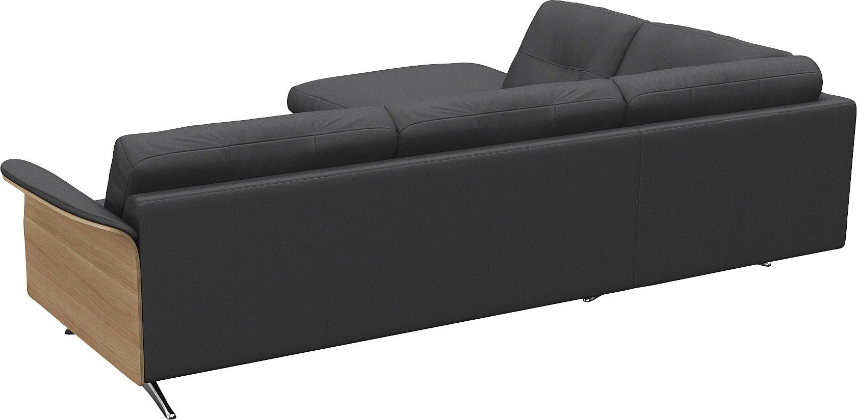 FLEXLUX Ecksofa Glow, super bequem durch hochwertigem Sitzaufbau mit Federkern, L-Form, Skandinavisches Design, In hochwertiger Verarbeitung