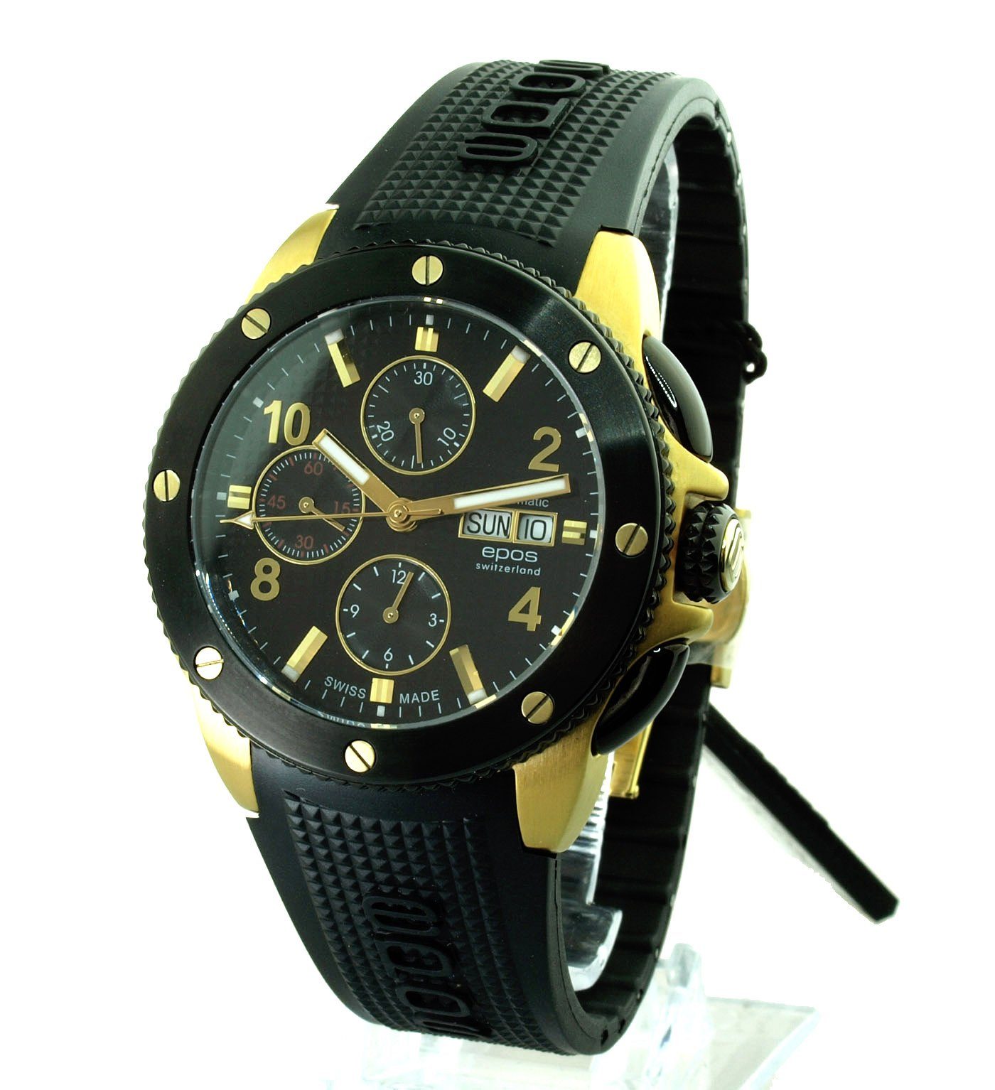 Automatikuhr schweizer Herren Uhr Chronograph Sportive 3388.228.45.55.55