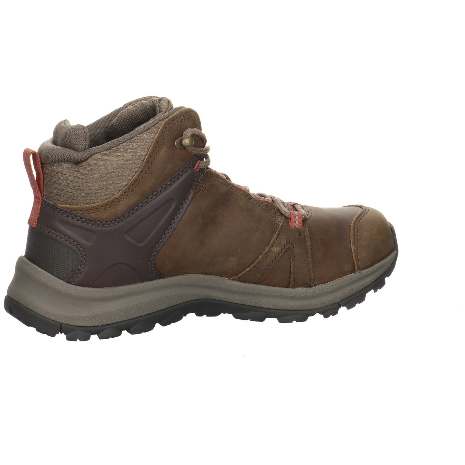 Schuhe Damen Leder-/Textilkombination Outdoor Terradora Outdoorschuh ll Brindle/Redwood Keen Outdoorschuh