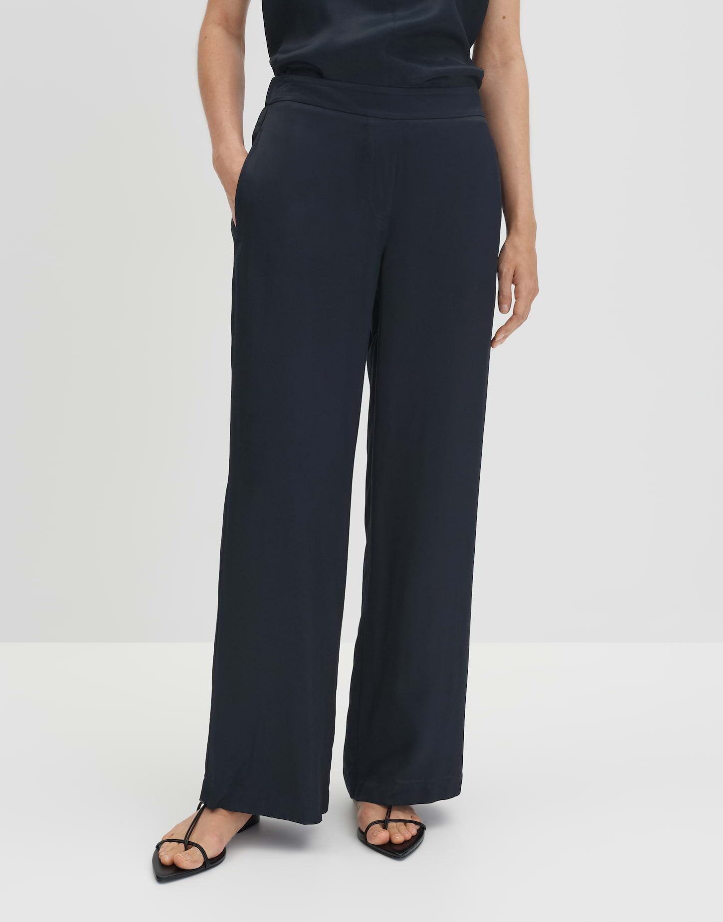 someday Stoffhose CHARLIE PALAZZO mit Komfortbund günstig online kaufen