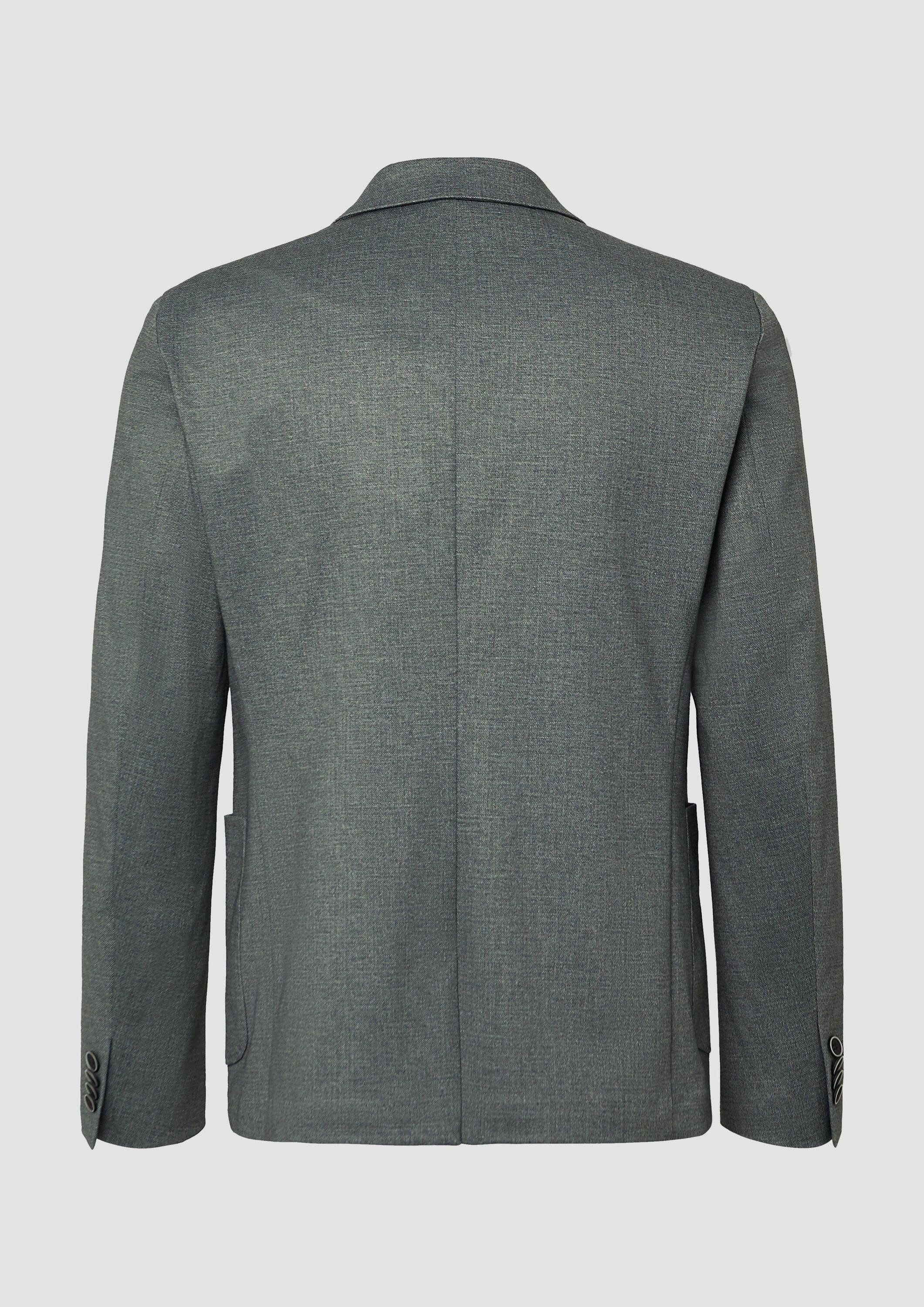 s.Oliver Sakko Indoor-Sakko S.OJOGG s.O JOGG: Sakko im Slim Fit aus fein gemustertem Interlockjersey