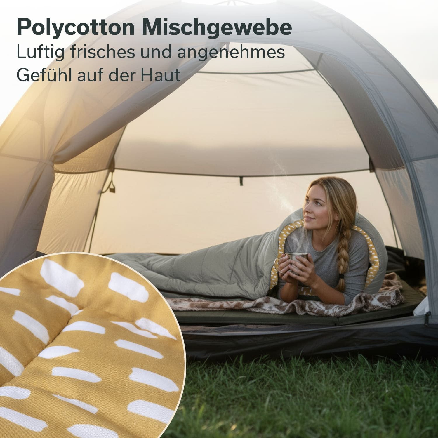 Skandika Mumienschlafsack Vegas Schlafsack XXL für Erwachsene, Camping, koppelbar, breit, groß (2-Wege-Reißverschluss, Kompressionspacksack, Koppelbar), Doppelschlafsack, 3 Jahreszeiten, bis -12°C, 220 x 110 cm, Packsack