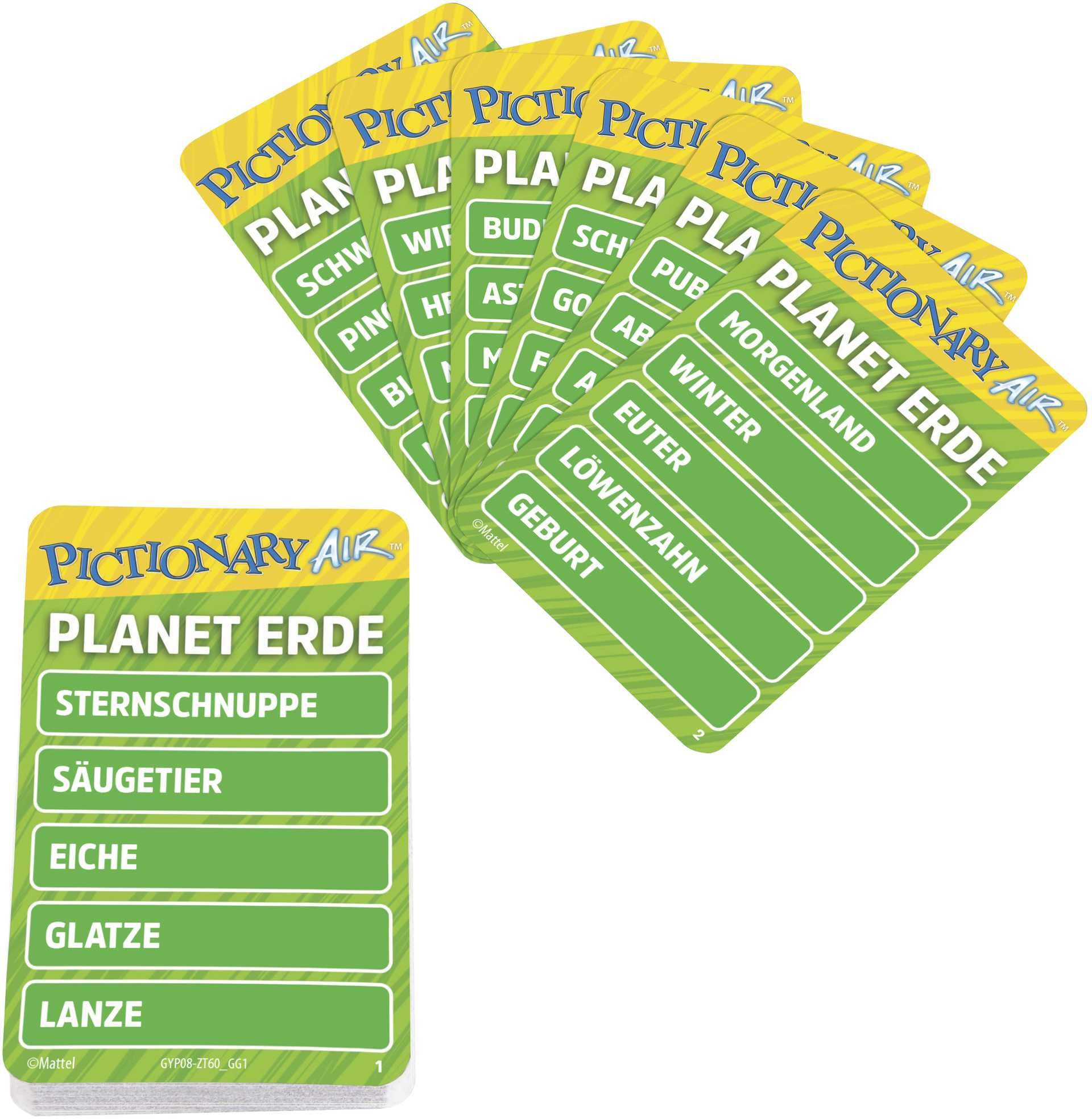 Image of Mattel games Spiel, »Pictionary Air Extension Pack Planet Erde«, Erweiterungspaket