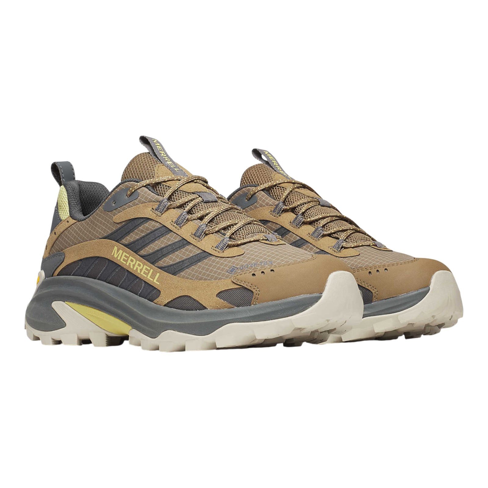 Merrell Moab Speed 2 GTX (Trail, wasserdicht) hellbraun/grau Herren Wanderschuh