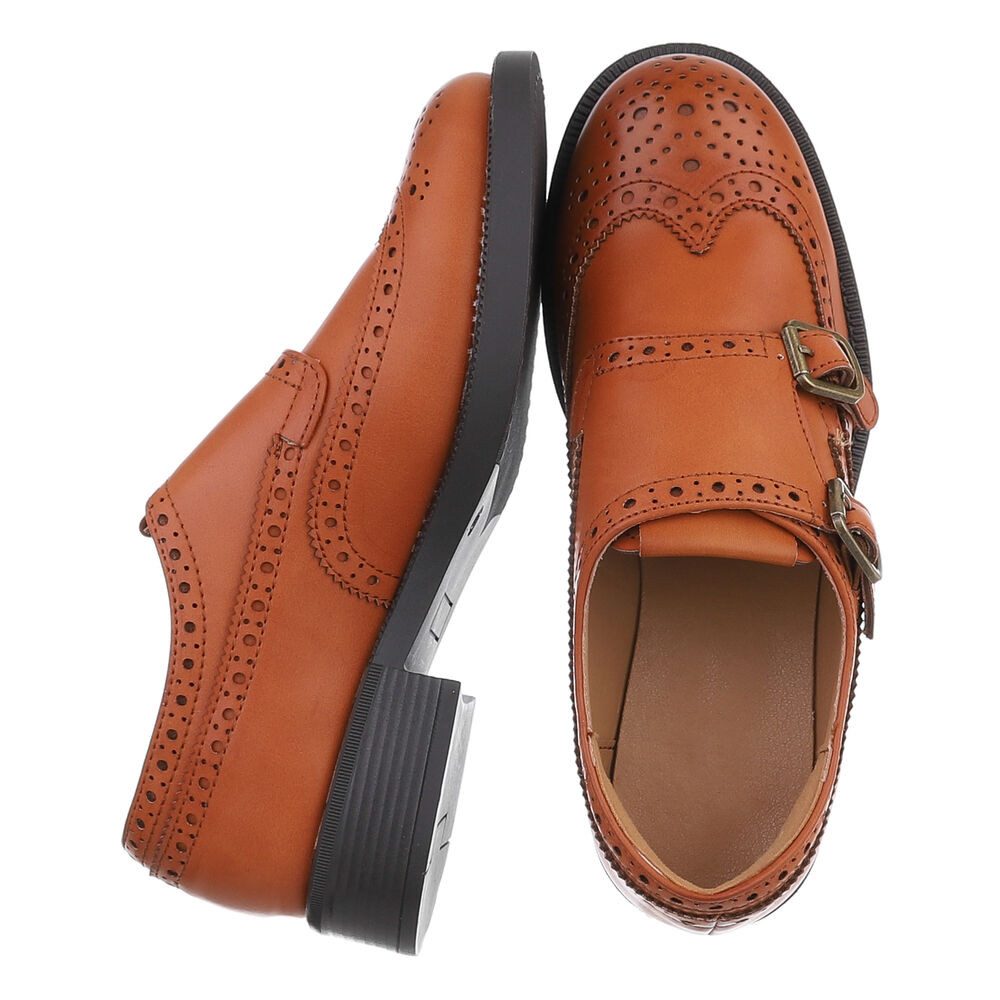 Ital-Design Damen Mokassins Freizeit Slipper (88930650) Blockabsatz Slipper günstig online kaufen