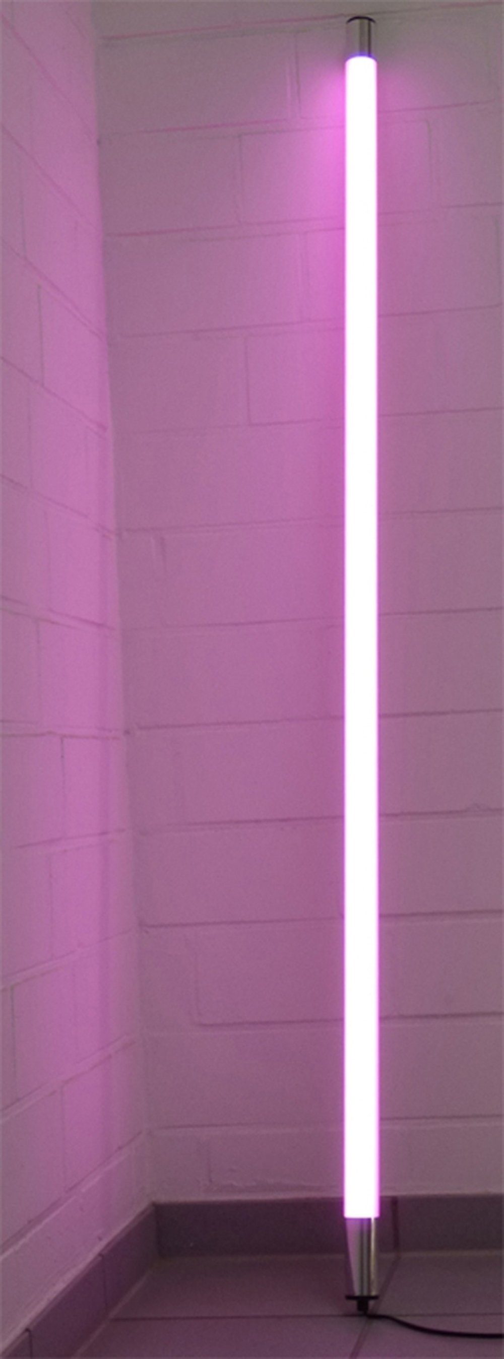 XENON LED Wandleuchte 8088 LED Leuchtstab Satiniert 1,23m Länge 1700 Lumen IP44 Außen Pink, LED, Xenon / Pink | Wandleuchten