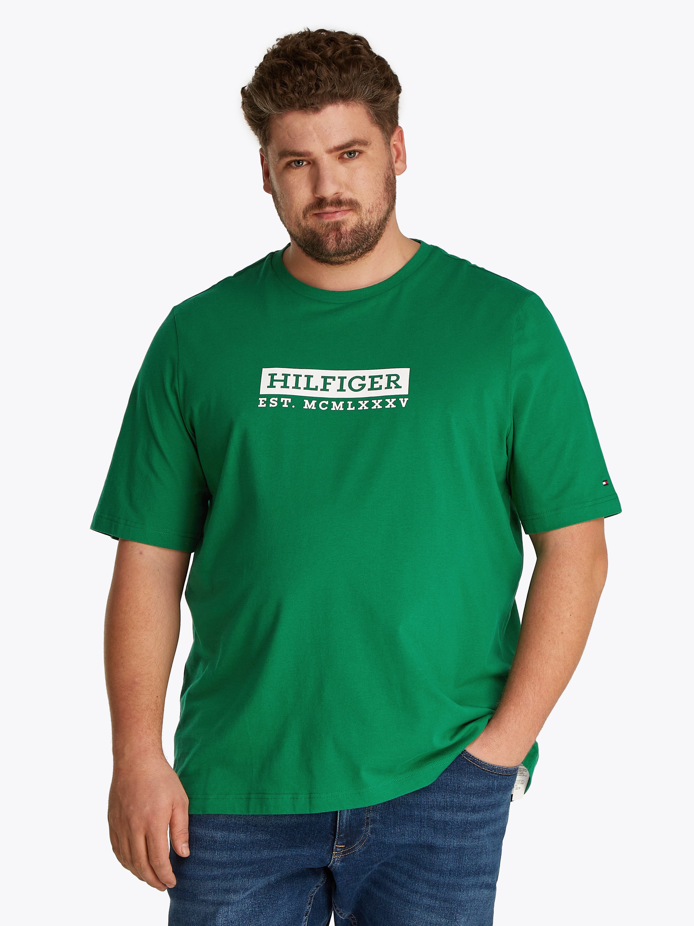 Tommy Hilfiger Big & Tall Kurzarmshirt günstig online kaufen