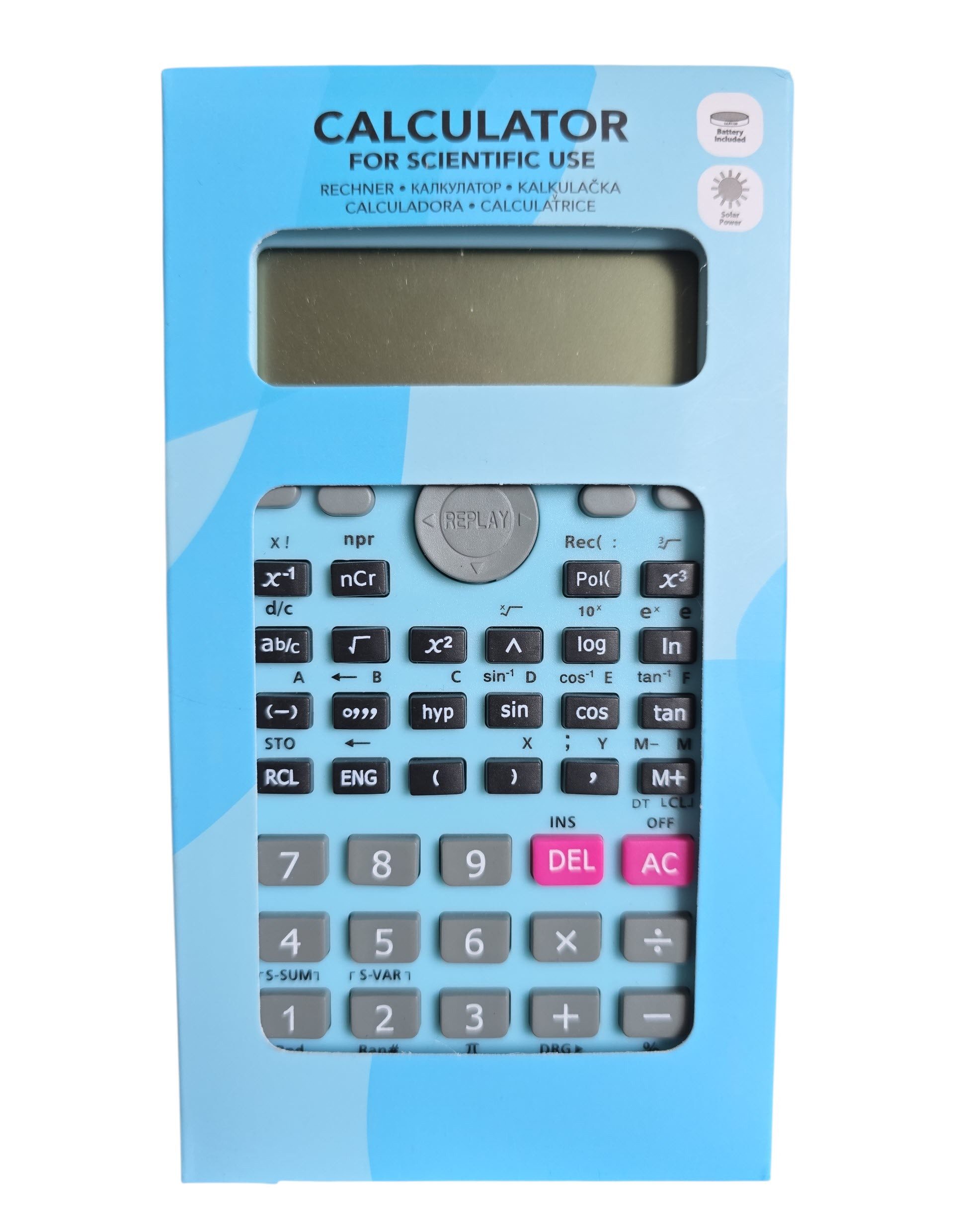 ZD Trading Taschenrechner Taschenrechner 240 Funktionen Wissenschaftlich Calculator