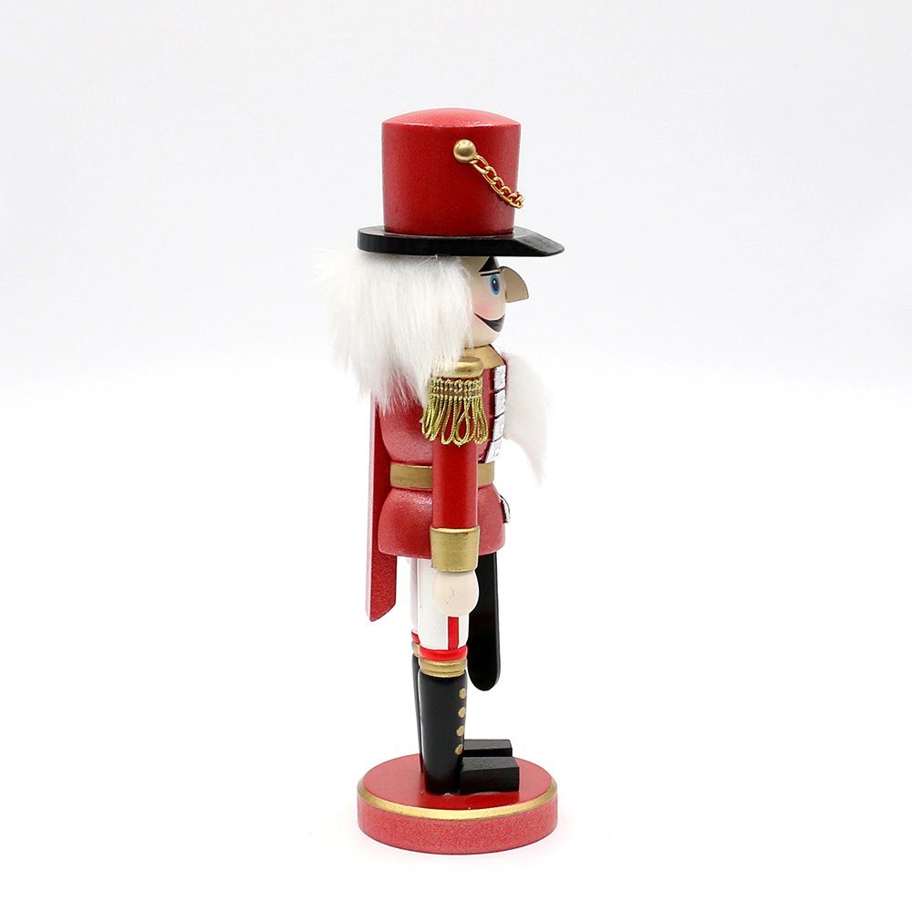 Dekohelden24 Nussknacker Nussknacker Soldat in rot klassisch, ca. 25 cm, (1-tlg)