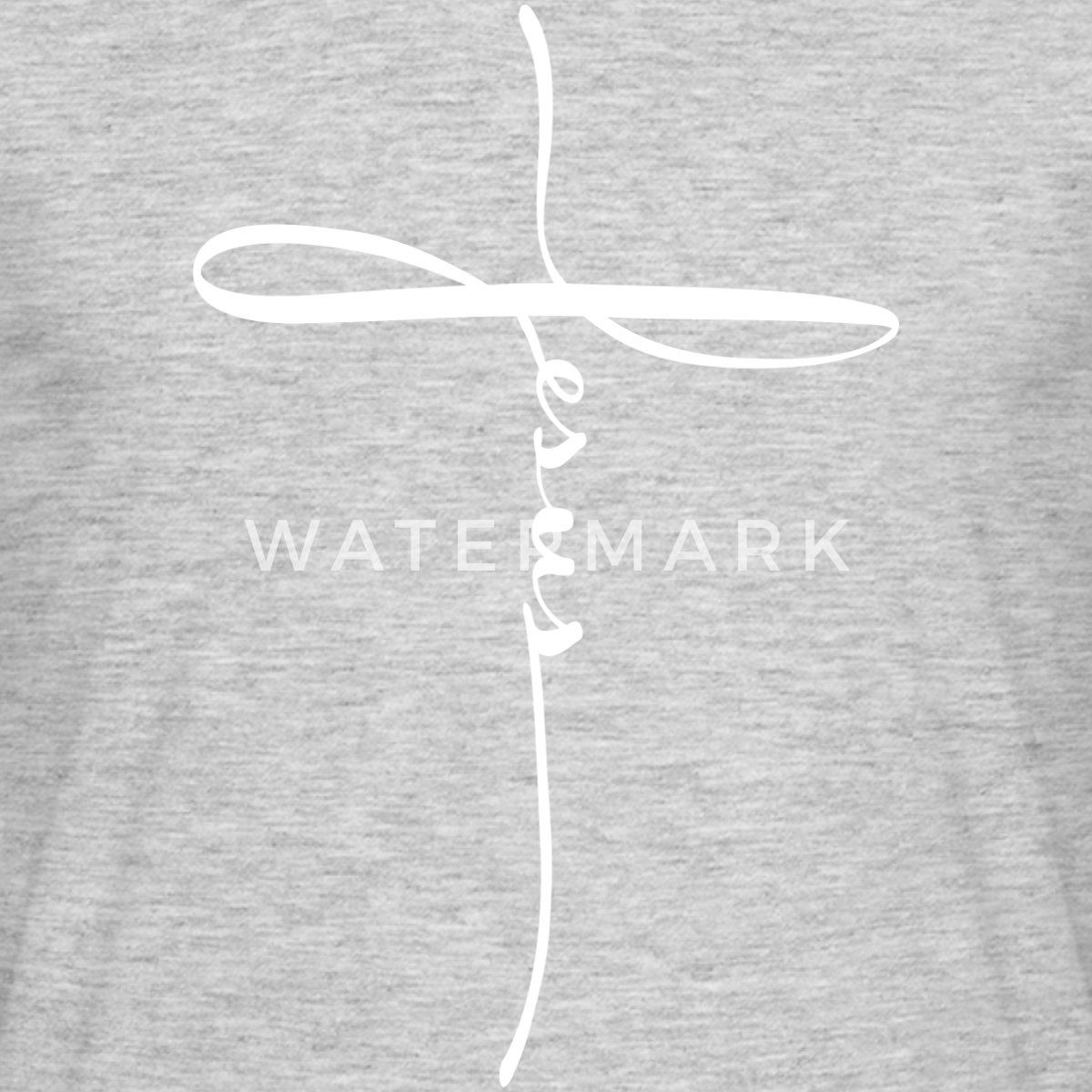 Spreadshirt T-Shirt Jesus Kreuz Christlich Männer T-Shirt (1-tlg) günstig online kaufen