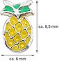 LUISIA® Paar Ohrstecker »"Kinder Ohrringe Ananas"« (2-tlg., inkl. Schmuckbox), 925 Silber, Bild 3