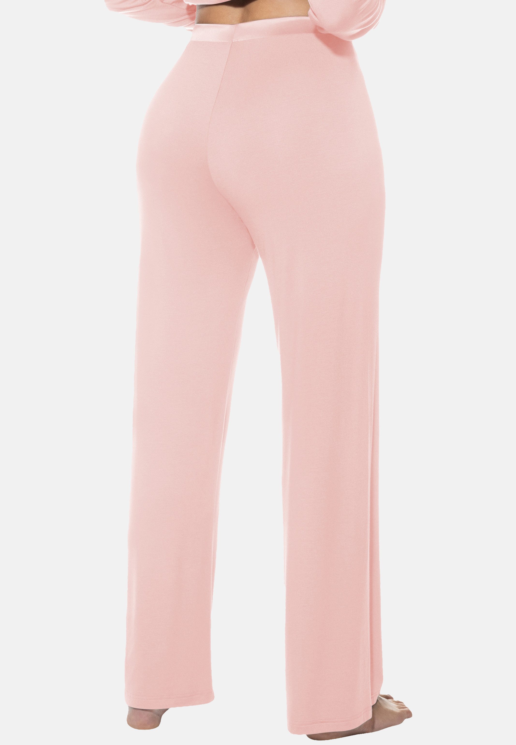 Mey Schlafhose Pure Chic (1-tlg) Schlafanzug Hose - Atmungsaktiv - Mit weichem Satinbund