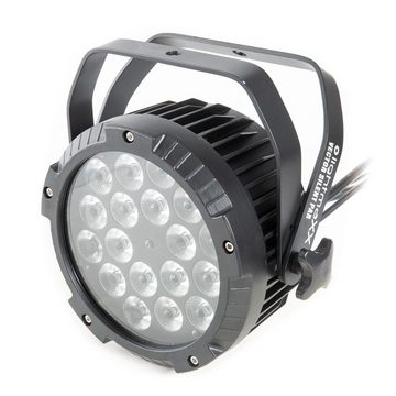 lightmaXX LED Scheinwerfer, LED PAR Scheinwerfer, wetterfest, RGBWA-Farbmischung