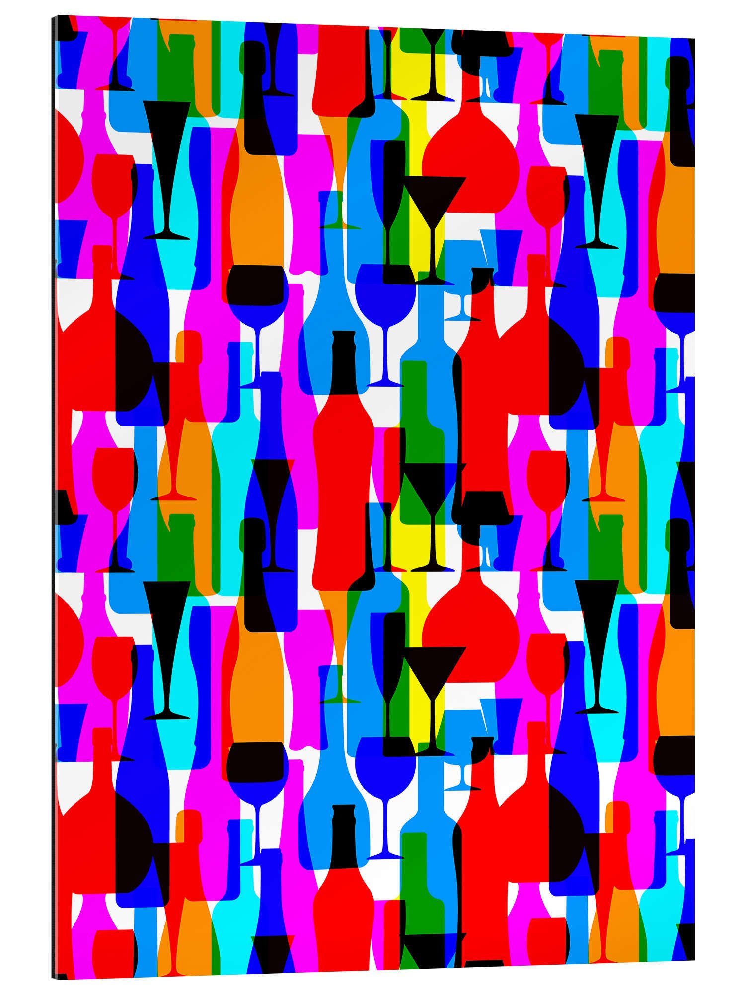 Posterlounge XXL-Wandbild Editors Choice, Flaschen, Grafikdesign
