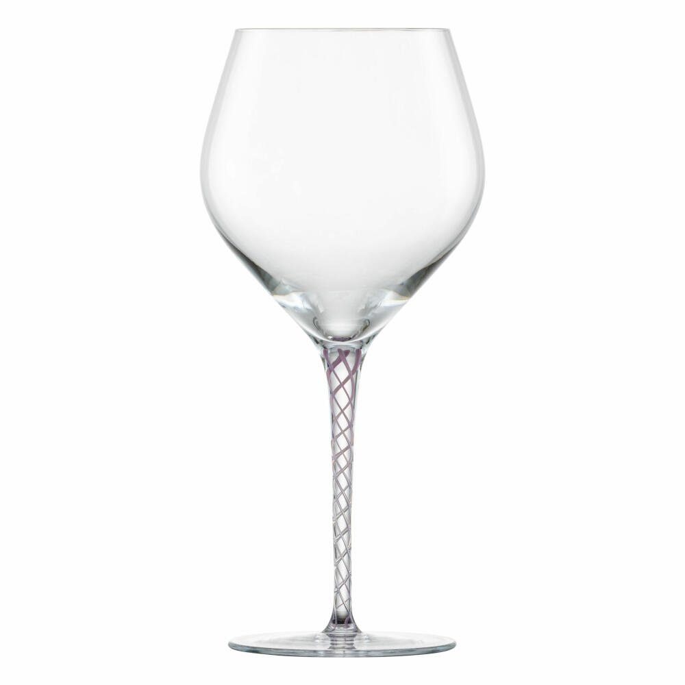 Zwiesel Glas Rotweinglas Burgunder Spirit Rosé, 2-tlg., Glas, handgefertigt