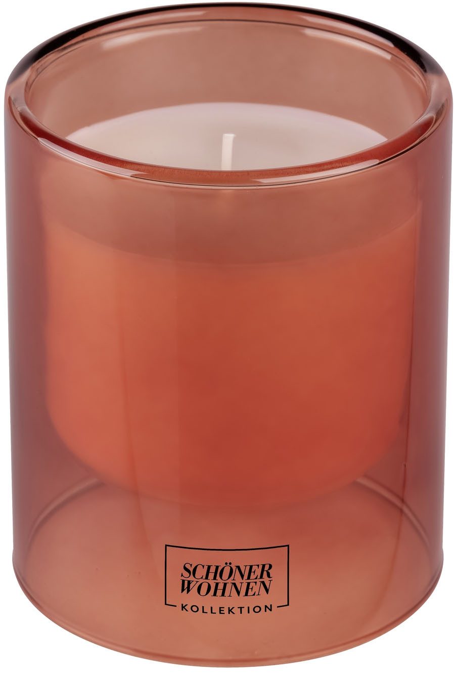 SCHÖNER WOHNEN-Kollektion Duftkerze »Sandalwood L« (1-tlg), im Glas, warmer & eleganter Duft, Brenndauer 45 - 55 Stunden