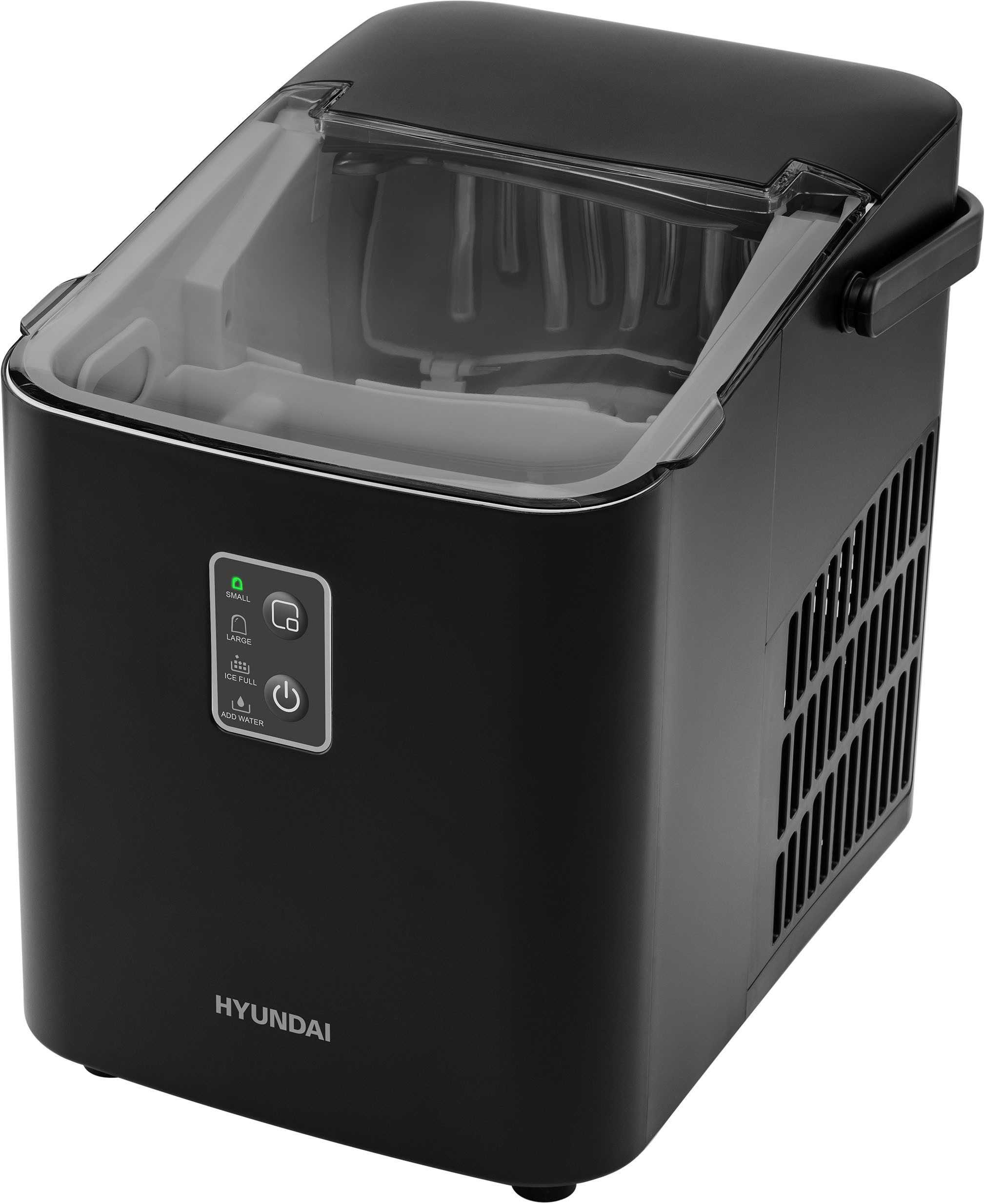 Hyundai Eiswürfelmaschine HYUICEM12B, Herausnehmbarer Eisbehälter