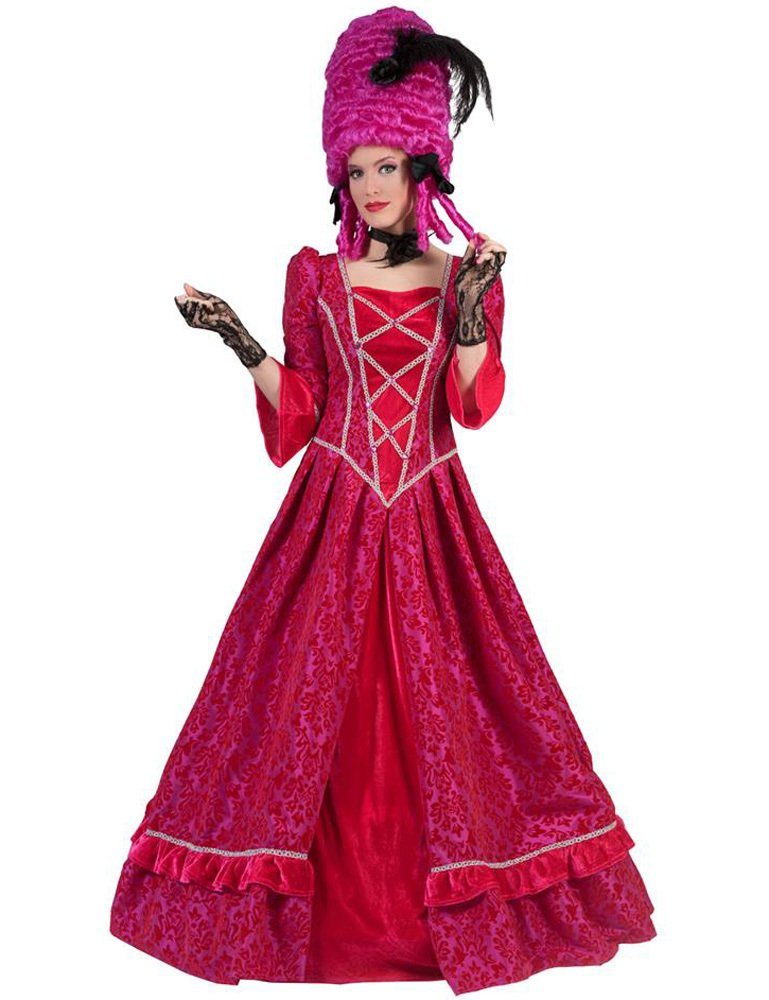 Das Kostümland Kostüm Barock Kostüm Elizabeth für Damen - Pink