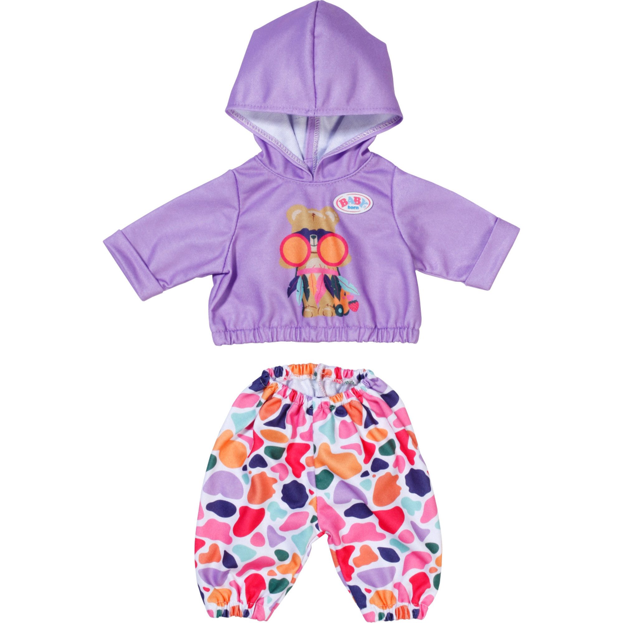 Zapf Creation® Babypuppe ZAPF Creation BABY born® Hoodie Outfit 43cm