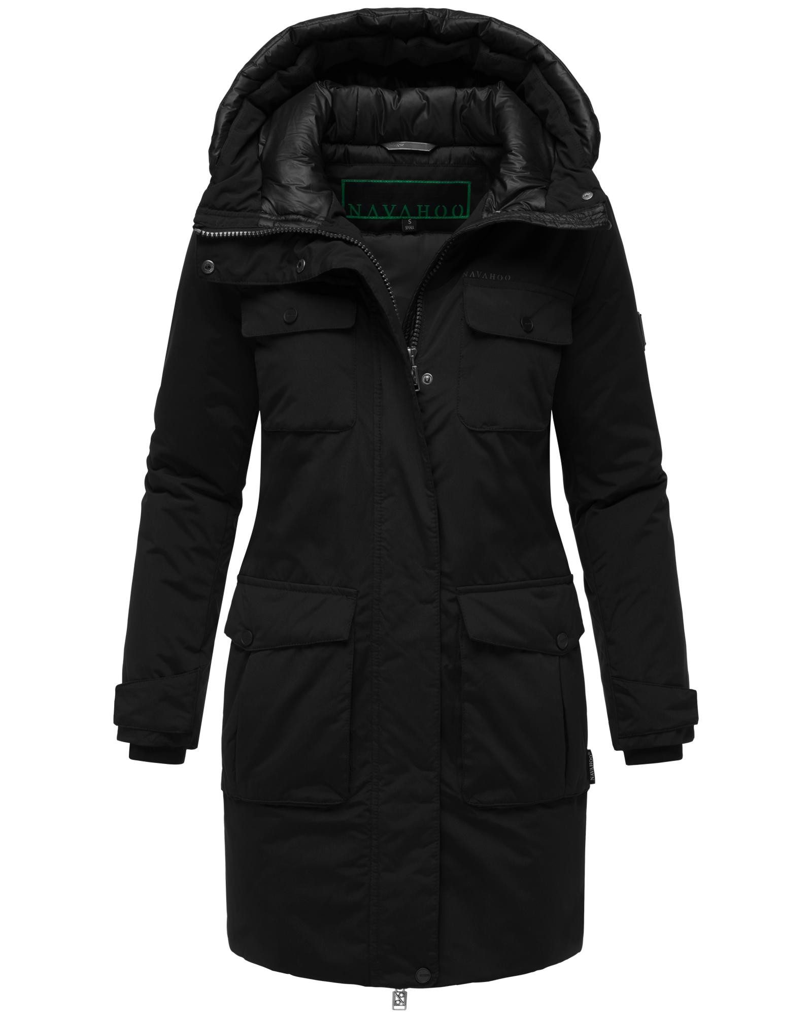 Navahoo Winterjacke Eissturm 14 Wasserabweisende Jacke mit Kapuze günstig online kaufen