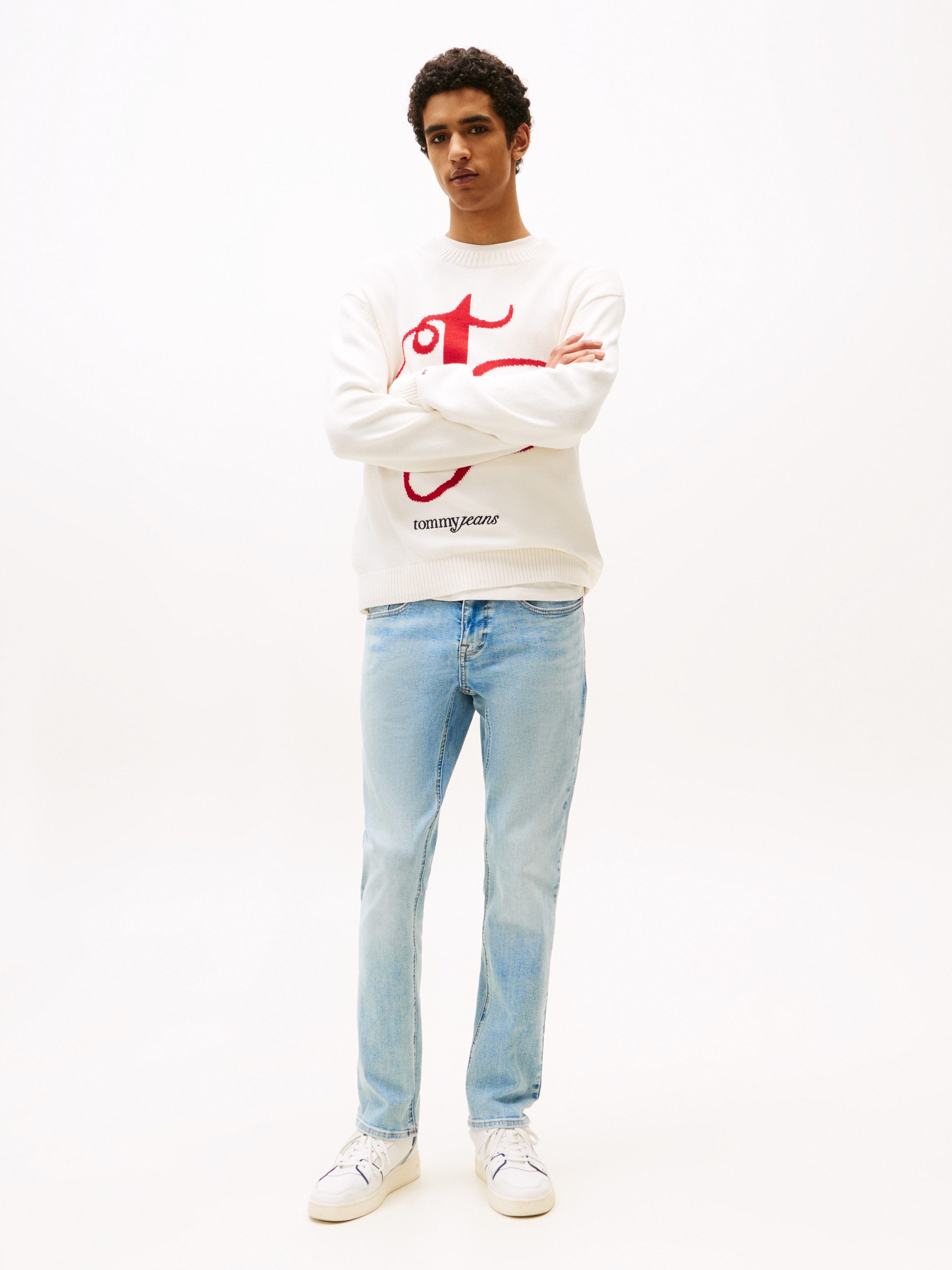 Tommy Jeans Slim-fit-Jeans Scanton Slim mit niedrigerer Leibhöhe, 5-Pocket-Stil