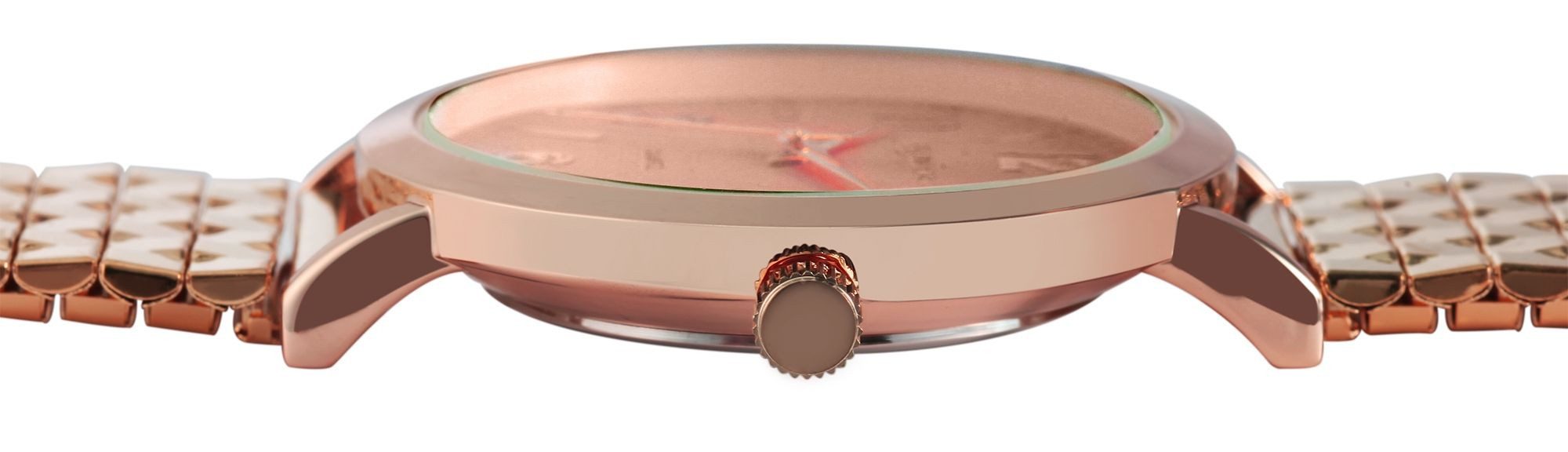 EXCELLANC Quarzuhr Sibel Edelstahl, Zugarmband, modisch, 42 mm Gehäuse, gro günstig online kaufen