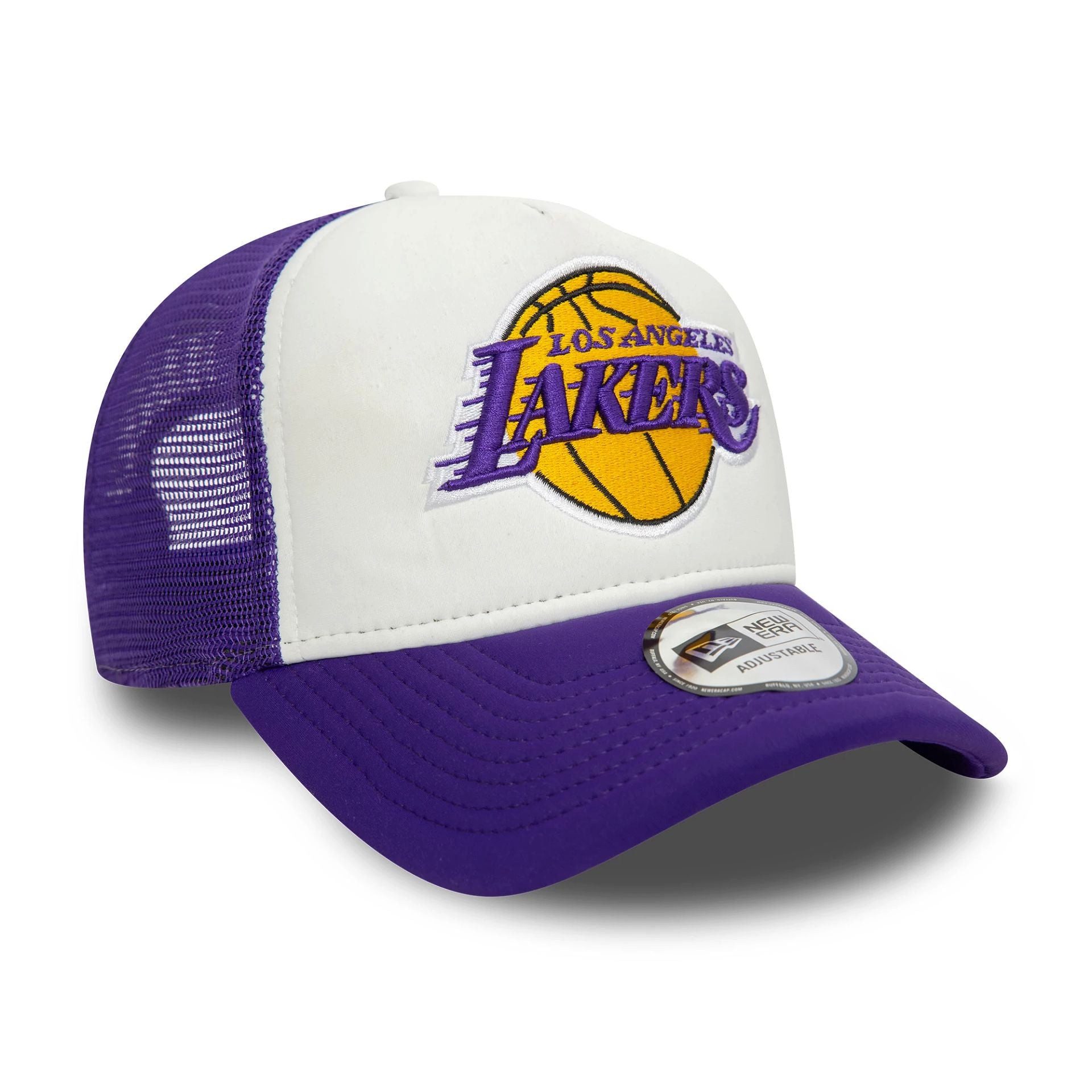 New Era Trucker Cap A-Frame Trucker NBA Flower LA Lakers