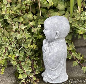 Stone and Style Gartenfigur Steinfigur lustiger Shaolin Mönch