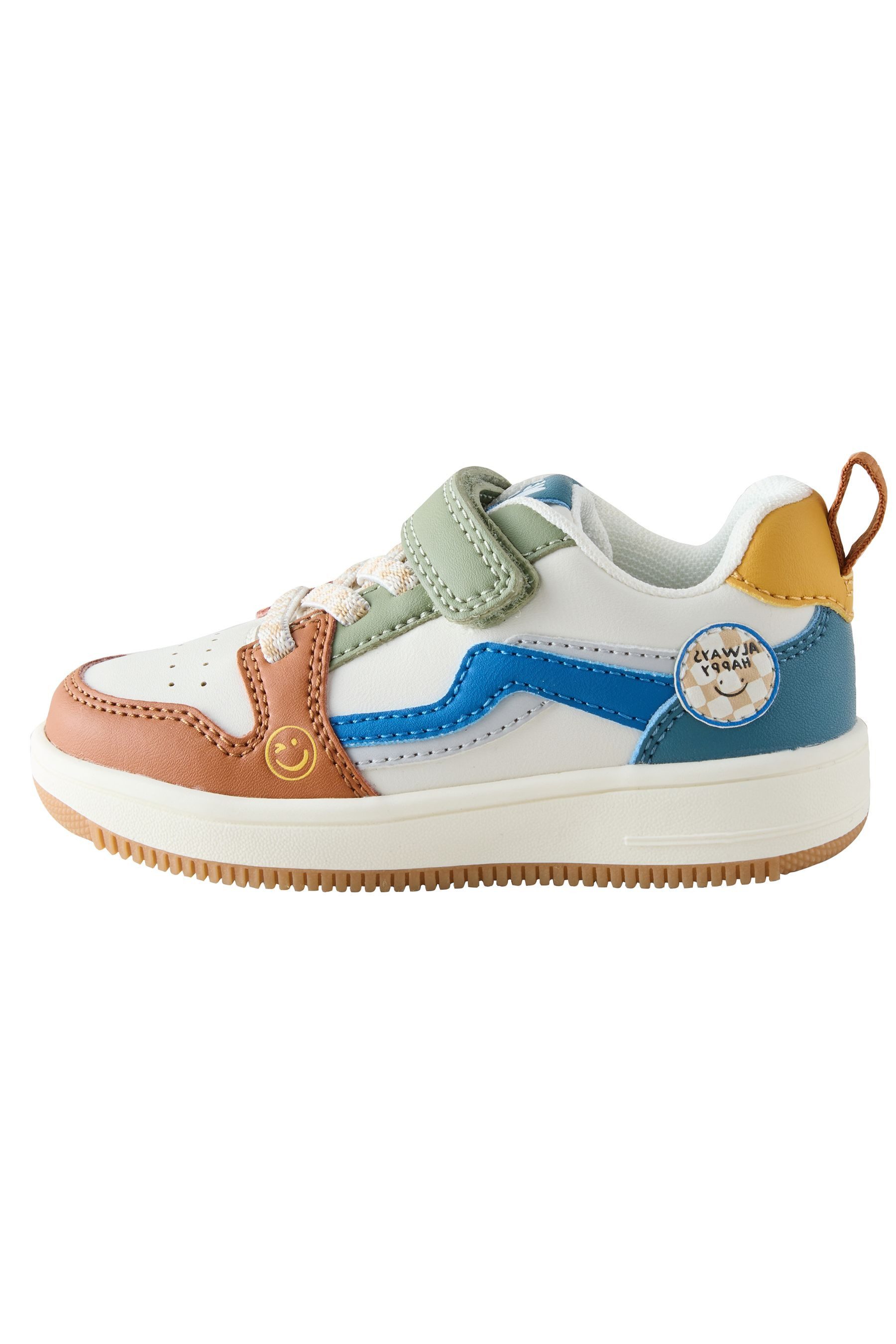 Sneaker mit Klettverschluss und Elastikschnürung Sneaker