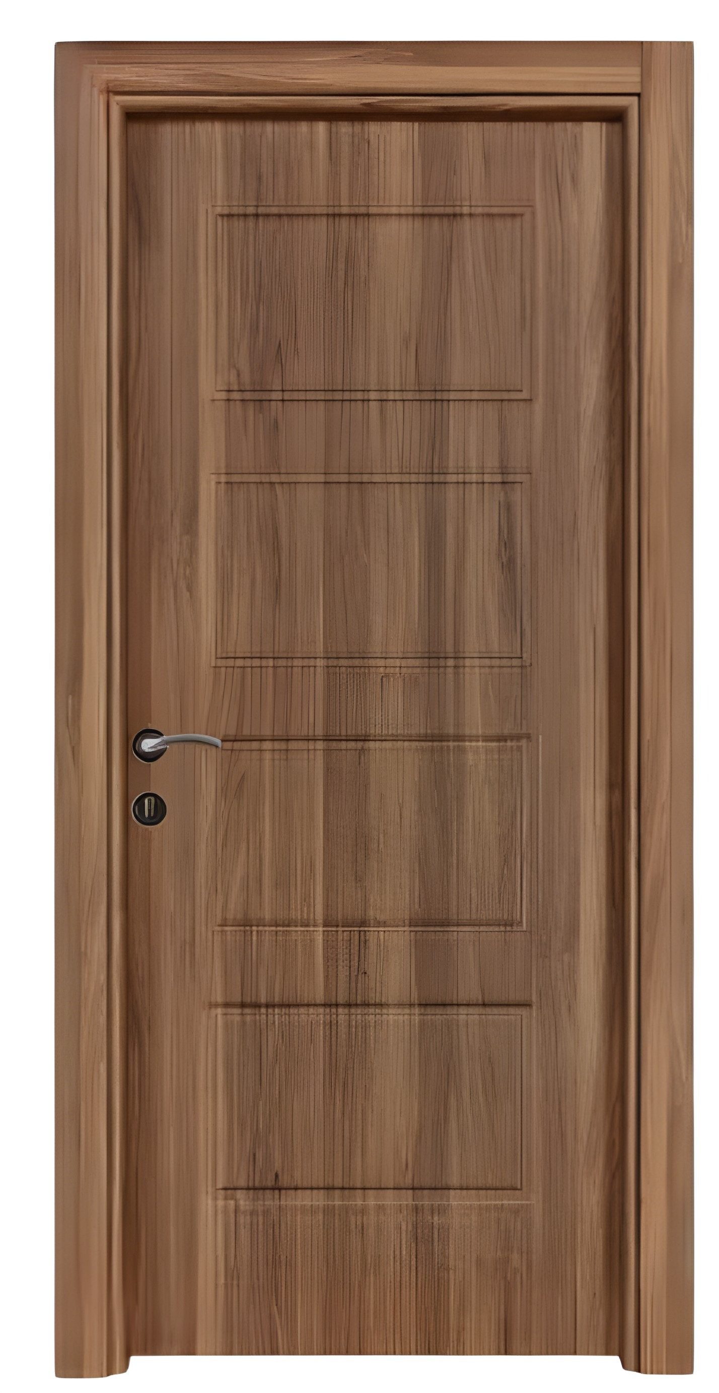 JVmoebel Zimmertür Braune Designer-Einzeltür aus hochwertigem Material